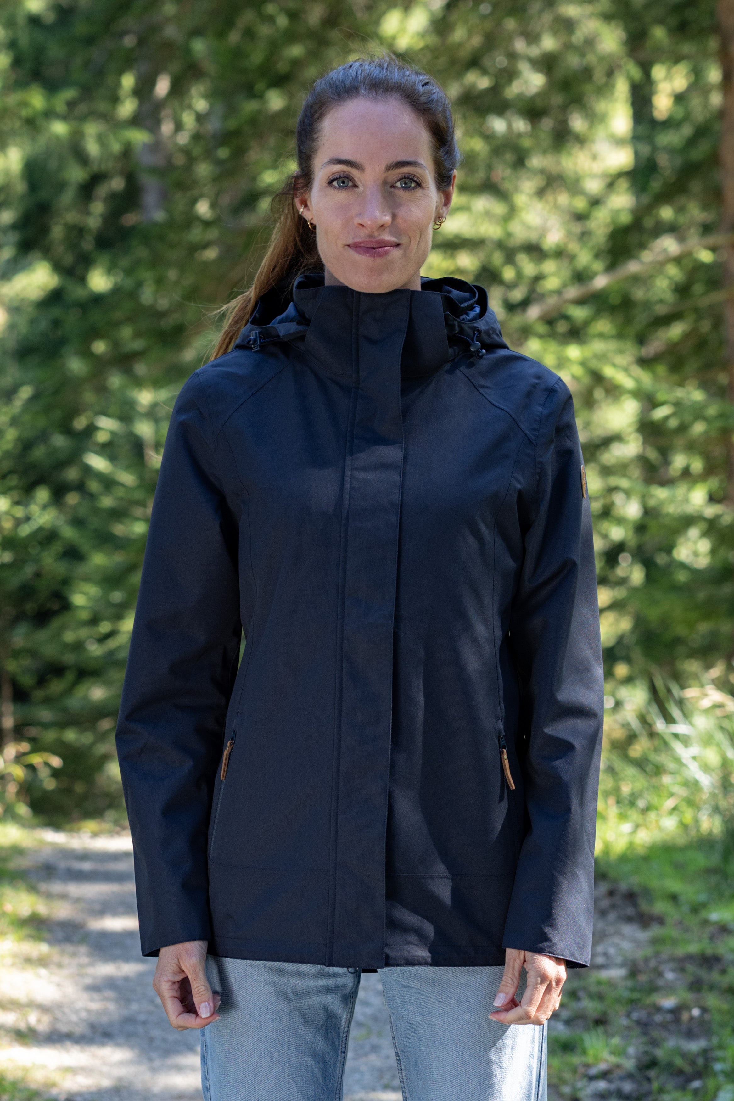 Veste de pluie pour femme Selena dark navy