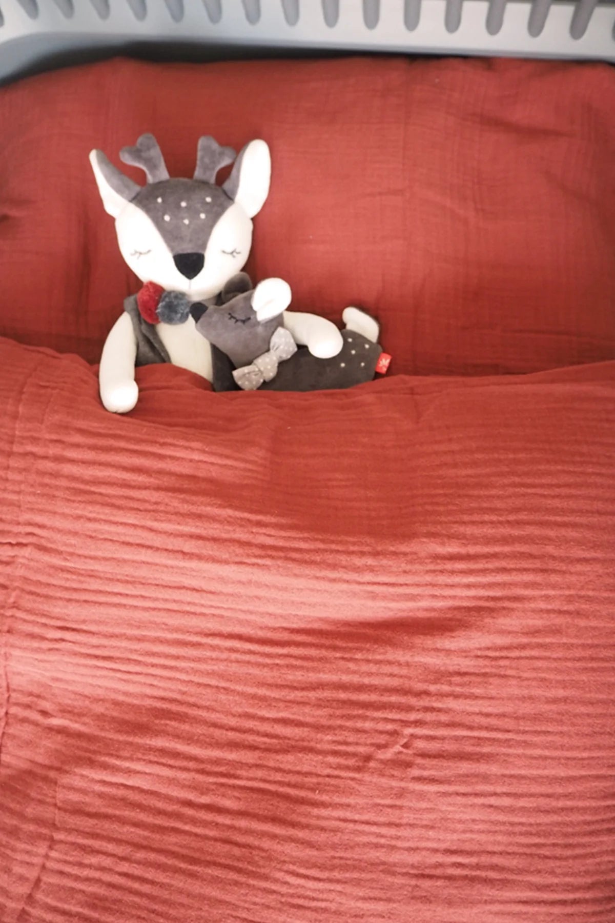 Bettwäsche Musselin Rot