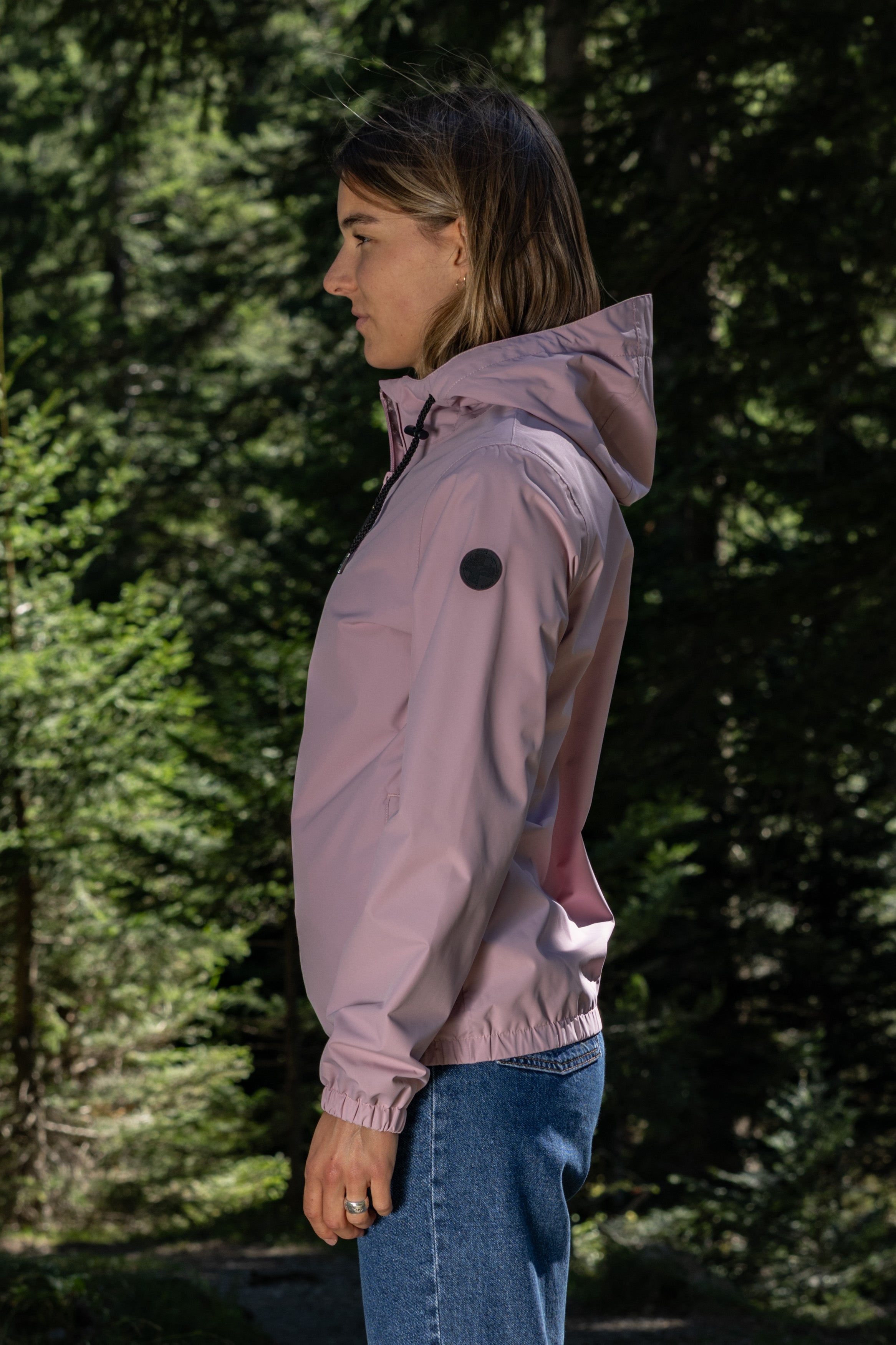 Frauen Regenjacke Pixie mauve shadows