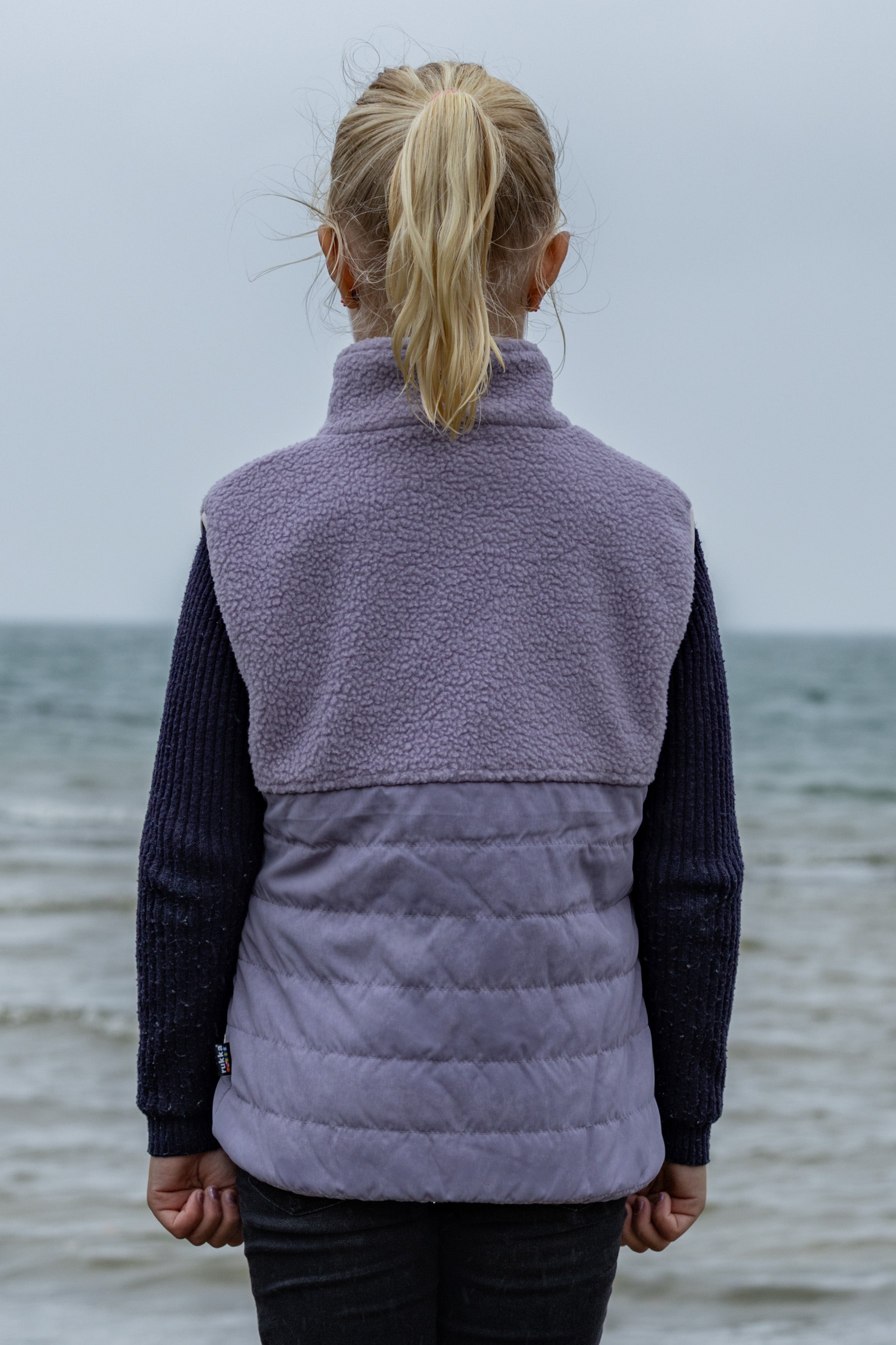 Gilet thermique Aisa enfants lavender aura