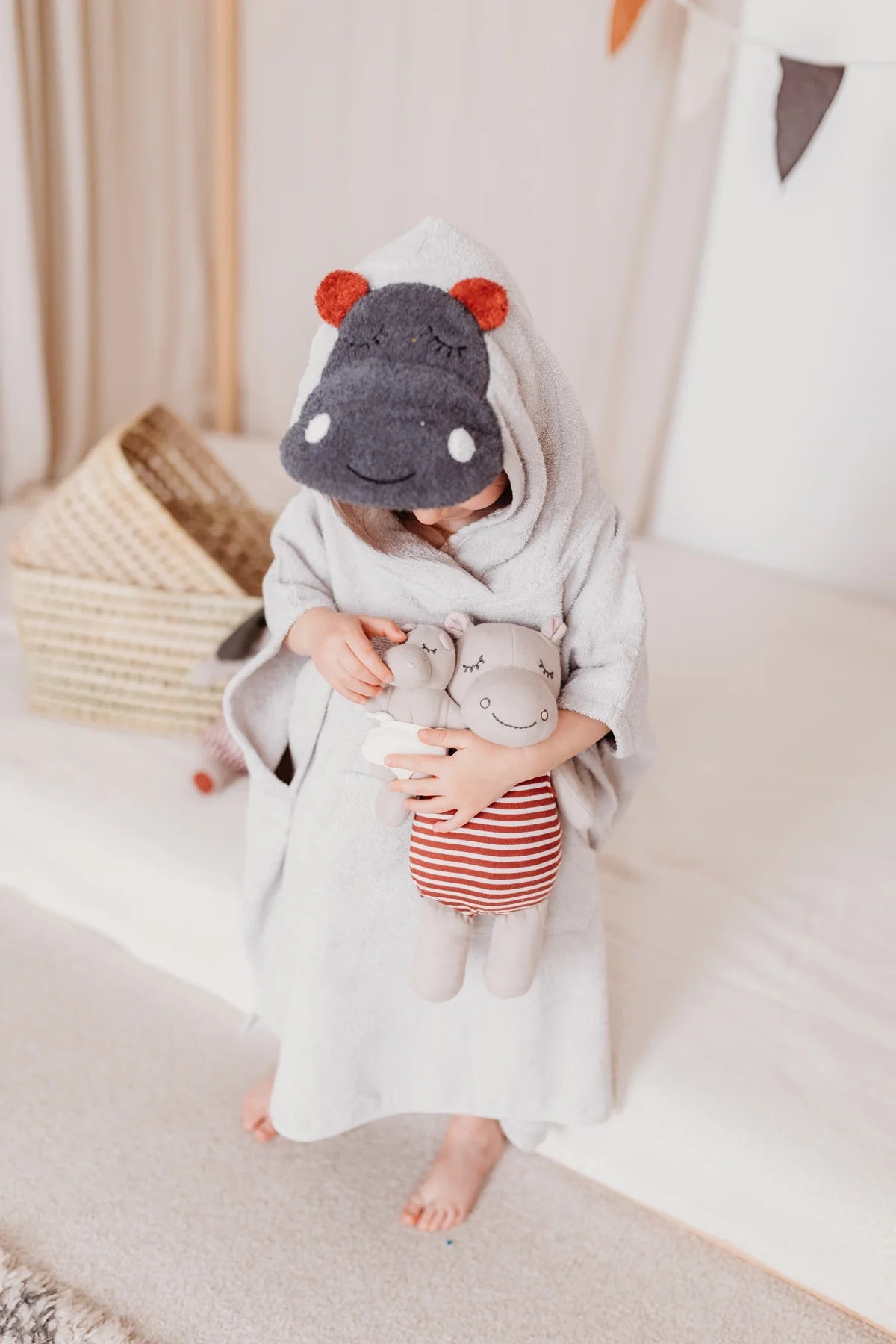 Badeponcho Hippo