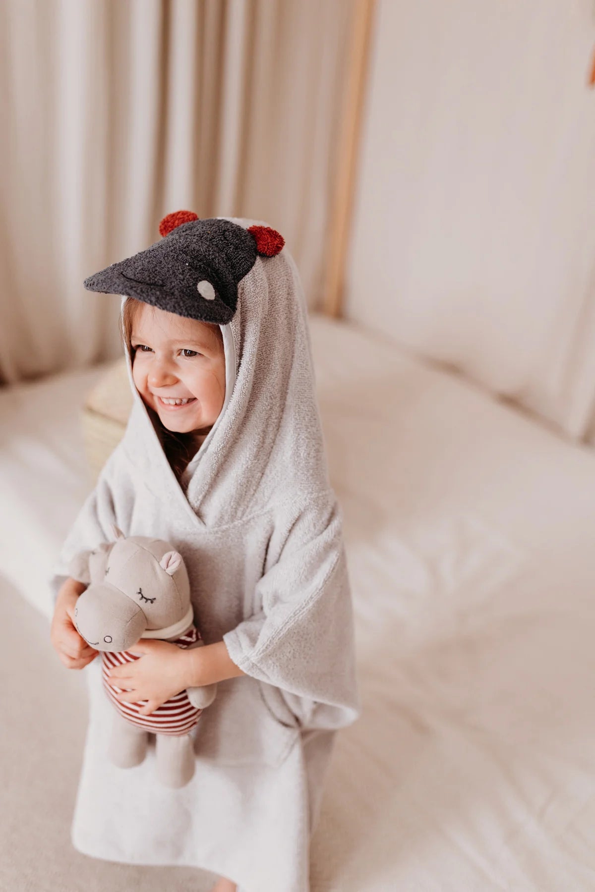 Badeponcho Hippo