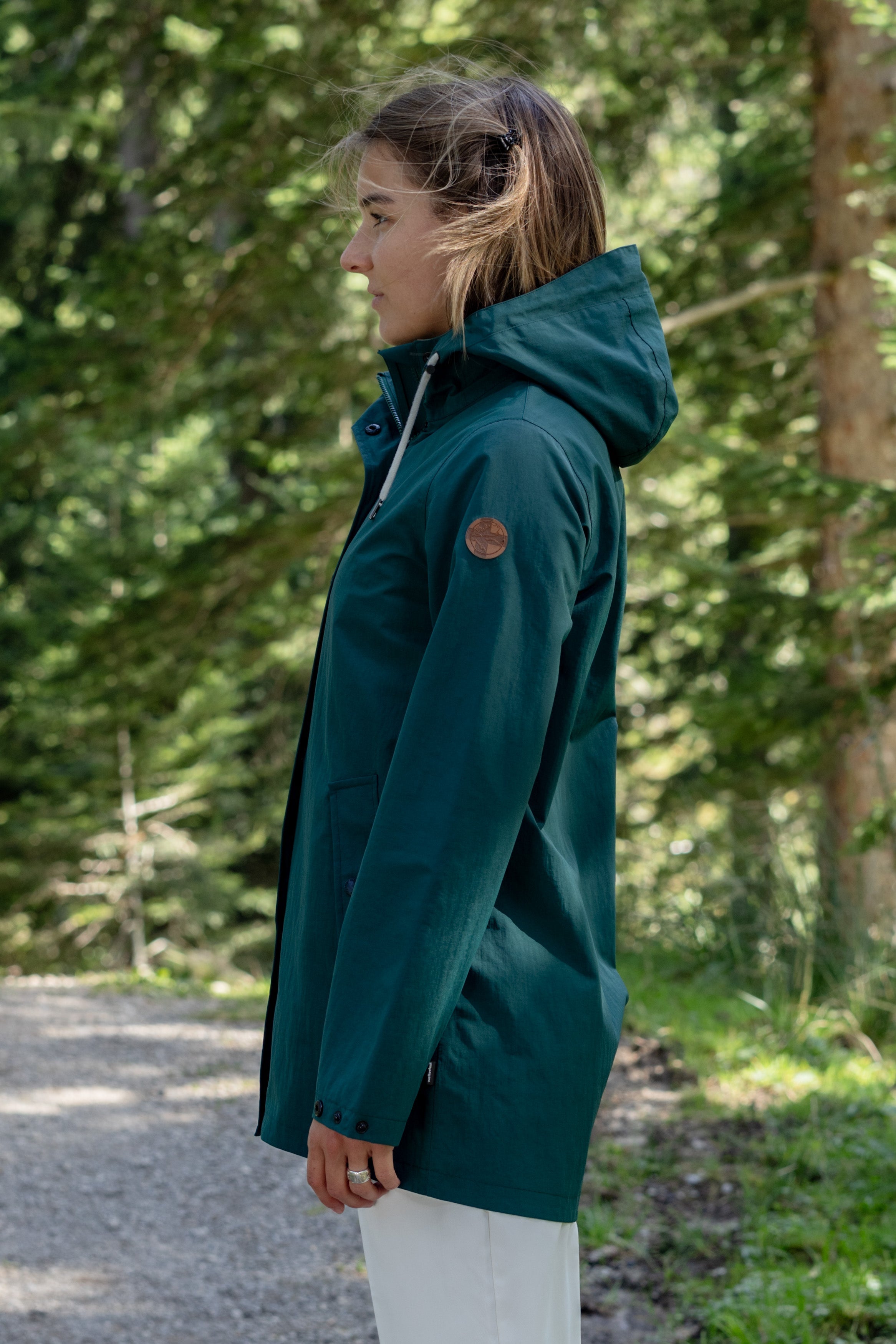 Manteau de pluie pour femme Siti sea moss