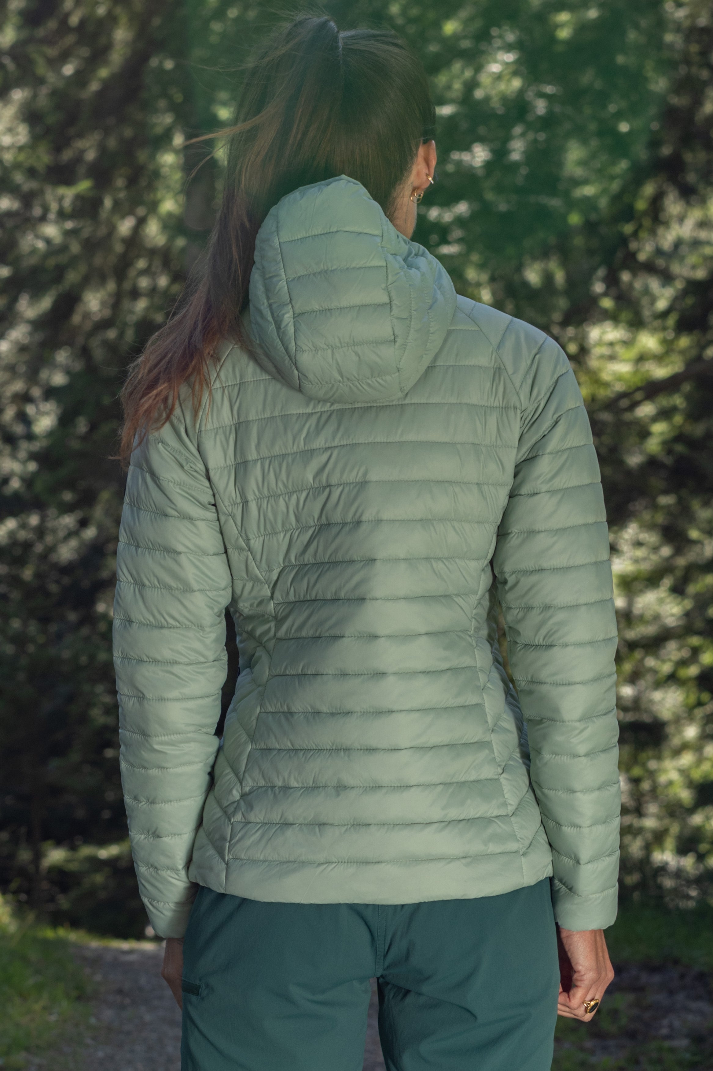 Veste femme Pac Light Puffer blue haze