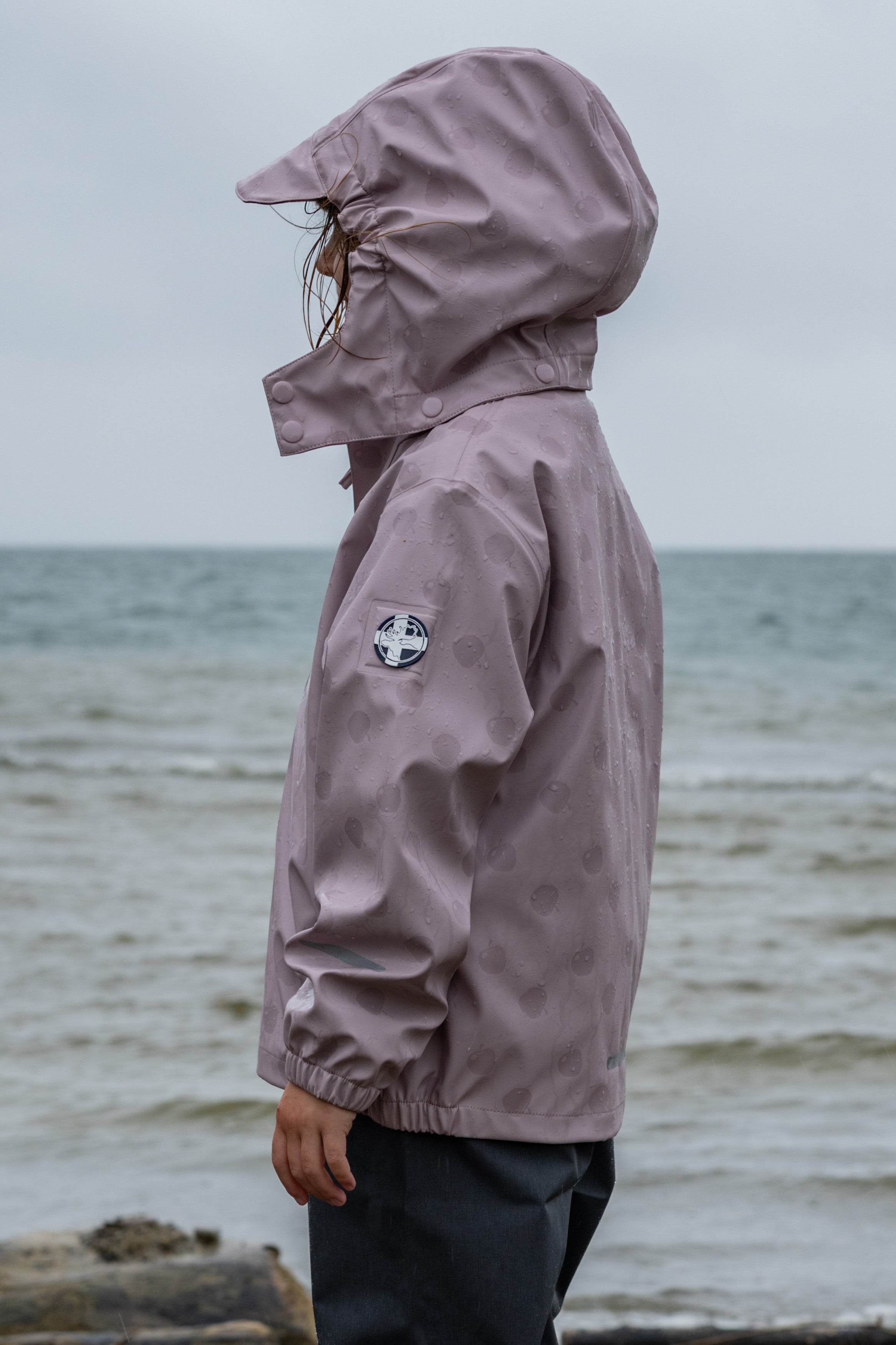 Jori Enfants Veste de pluie violet ice