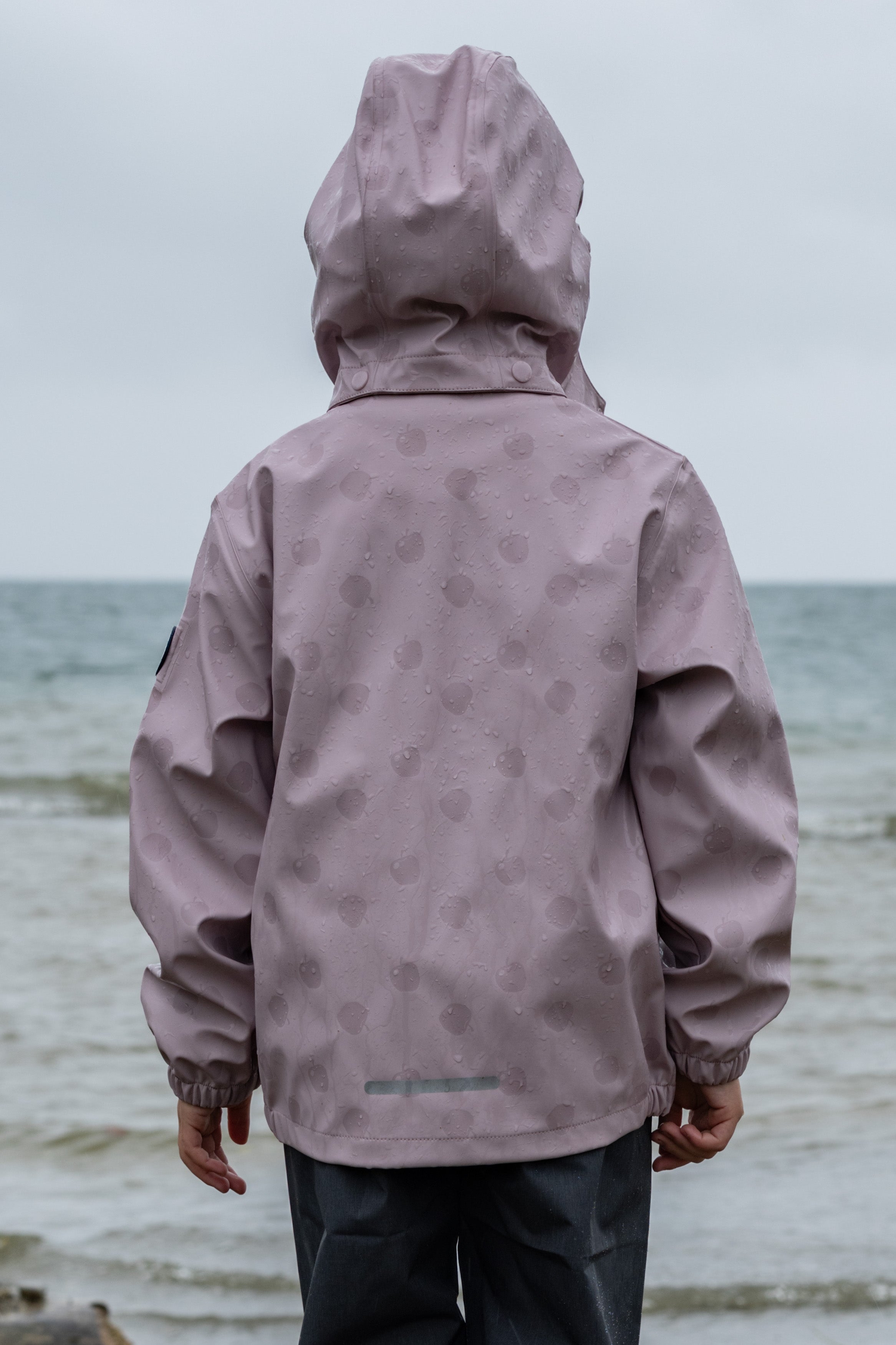 Jori Enfants Veste de pluie violet ice