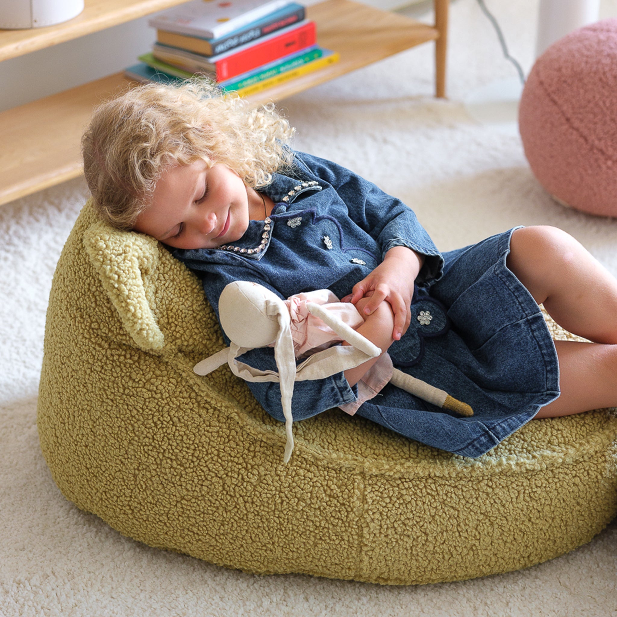 Wigiwama Bear Beanbag Matcha