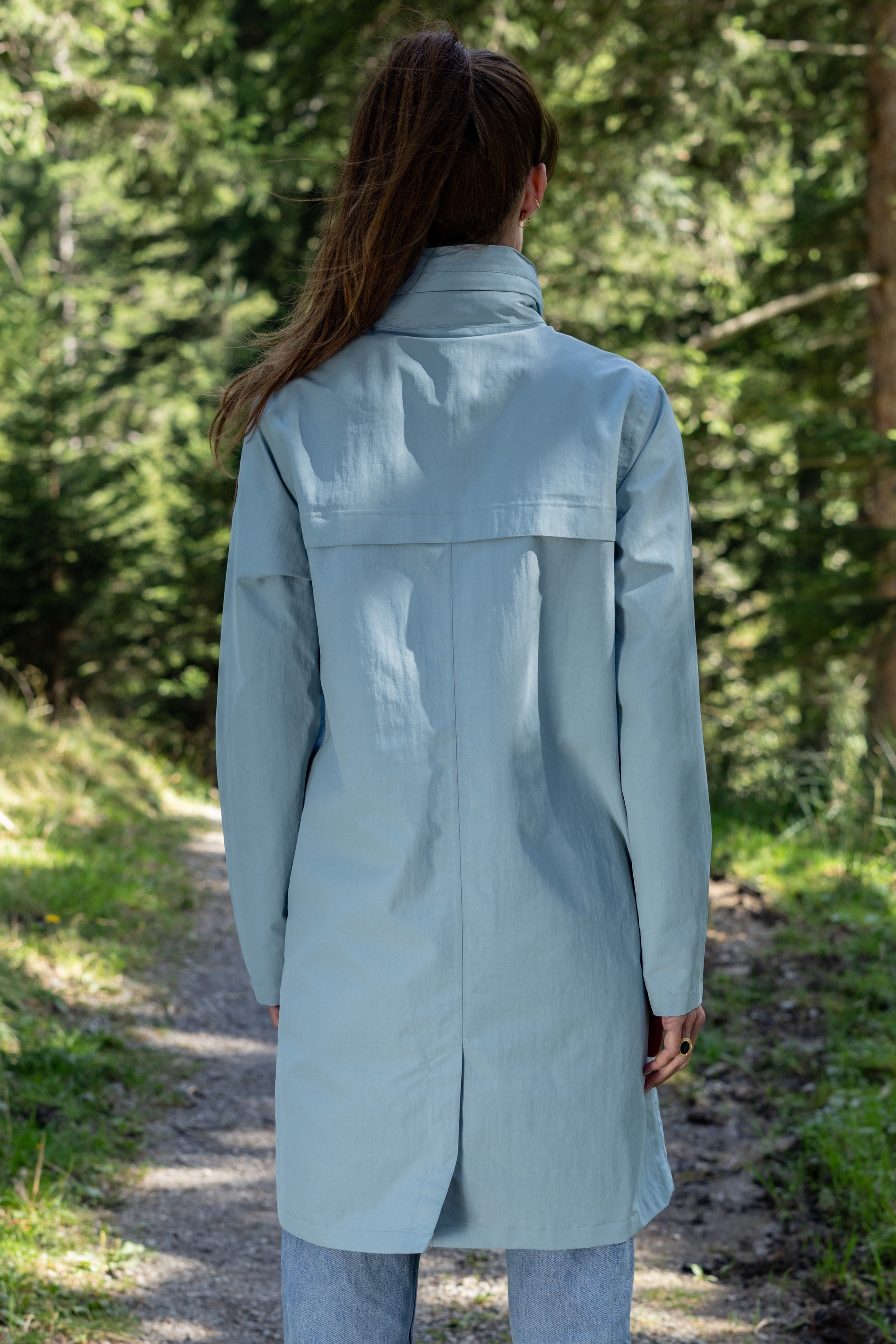 Women's raincoat Isla tourmaline
