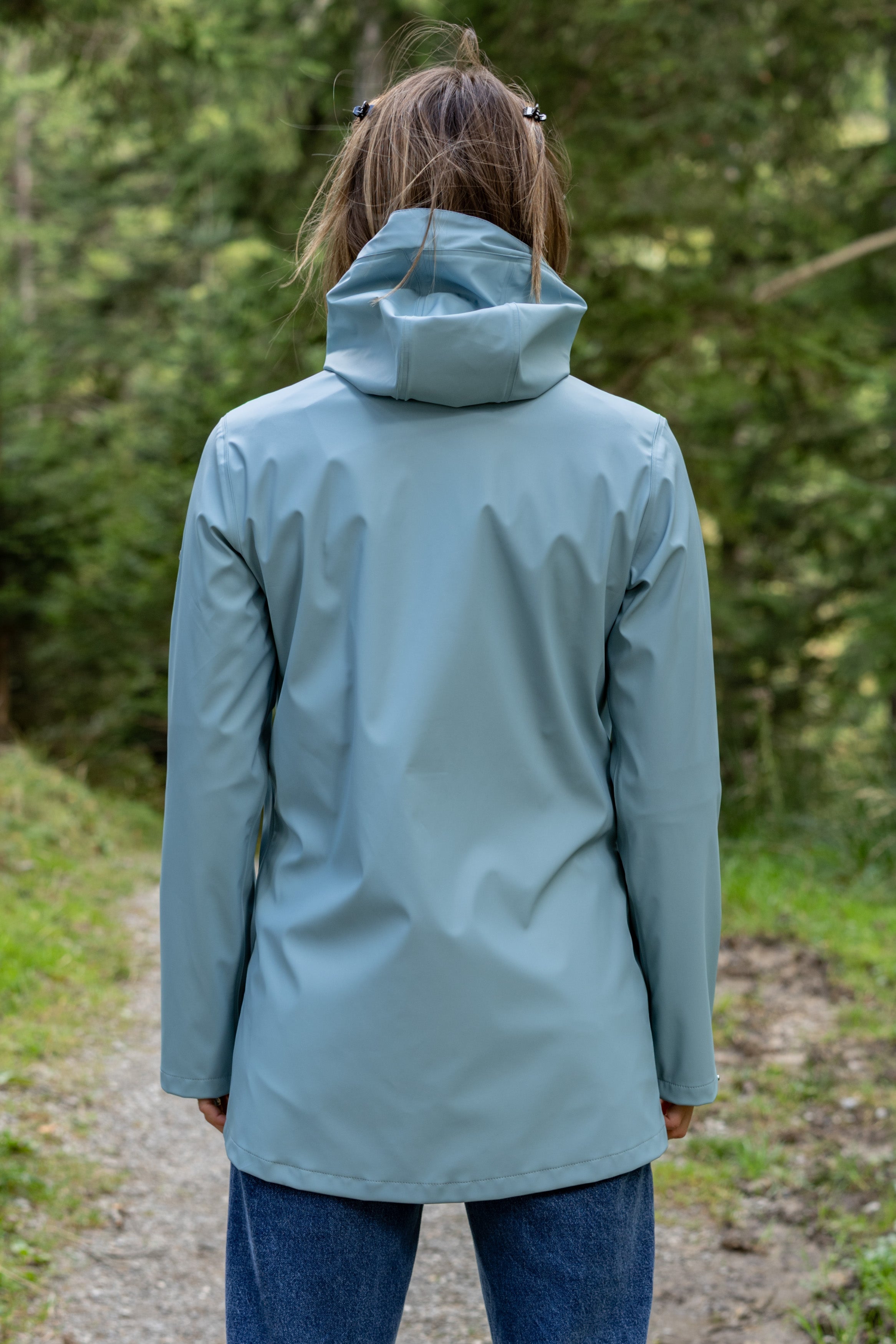 Veste de pluie pour femme Vera tourmaline