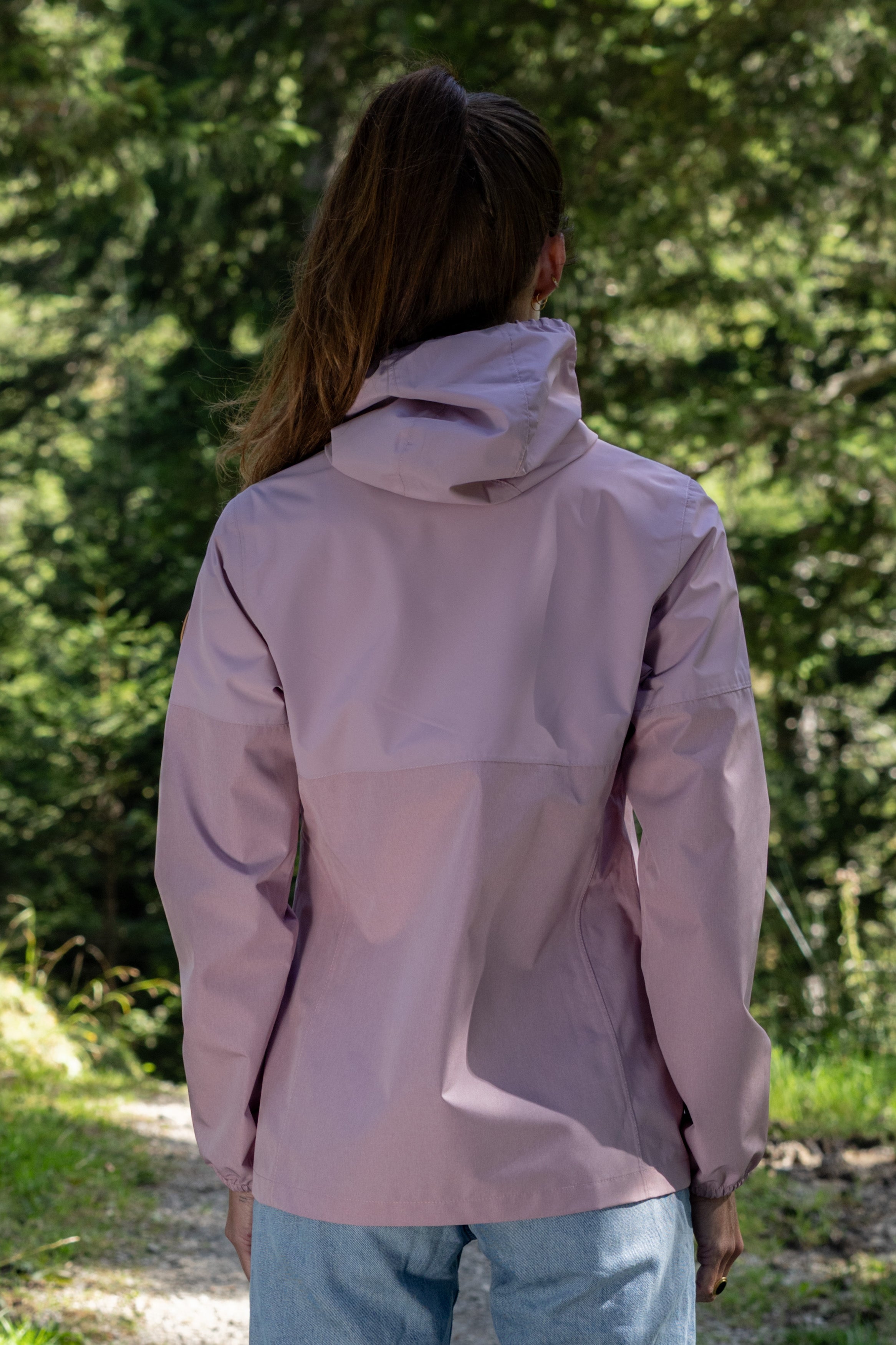 Veste de pluie pour femmes Travellight mauve shadows