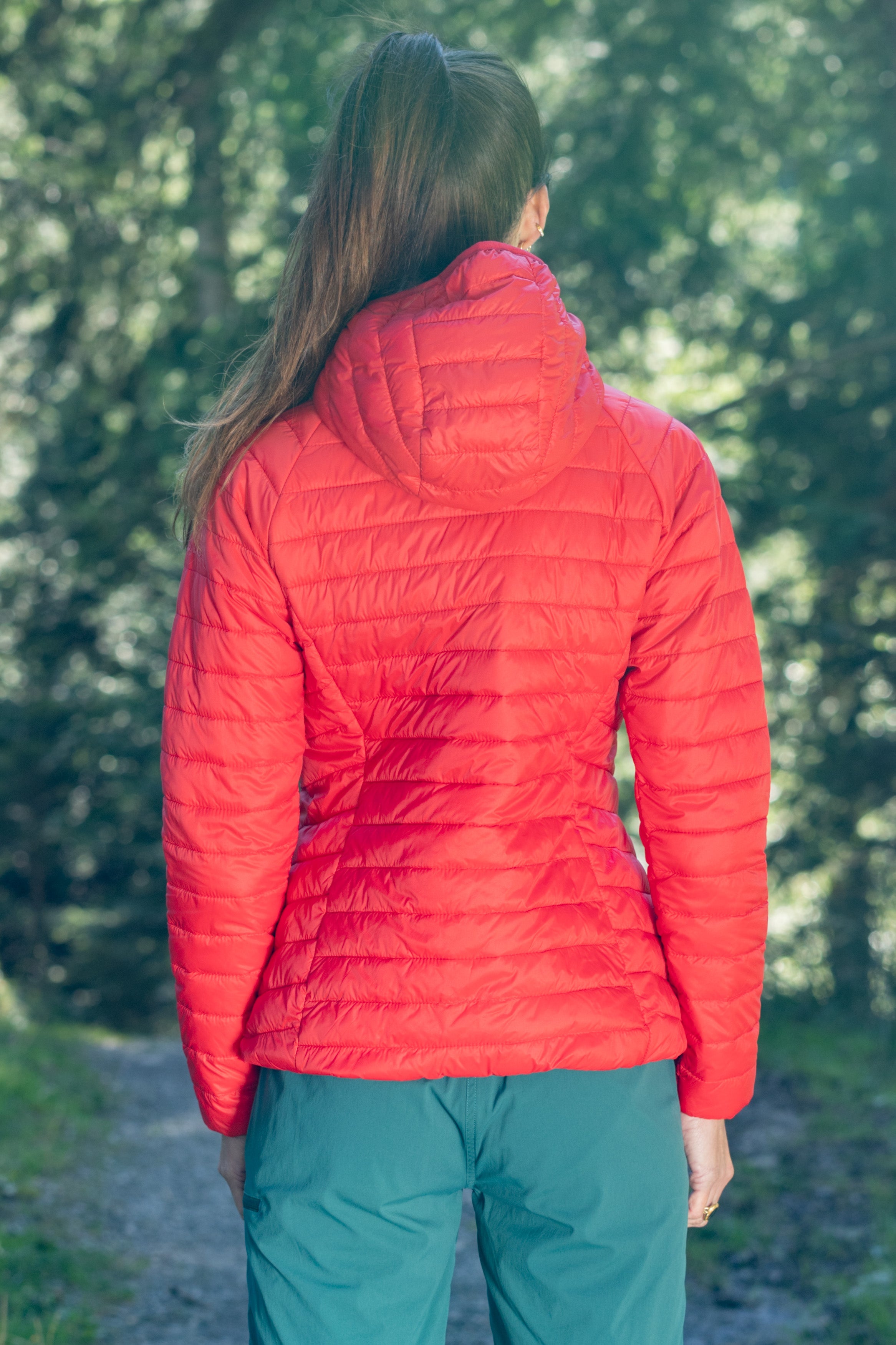 Frauen Jacke Pac Light Puffer red