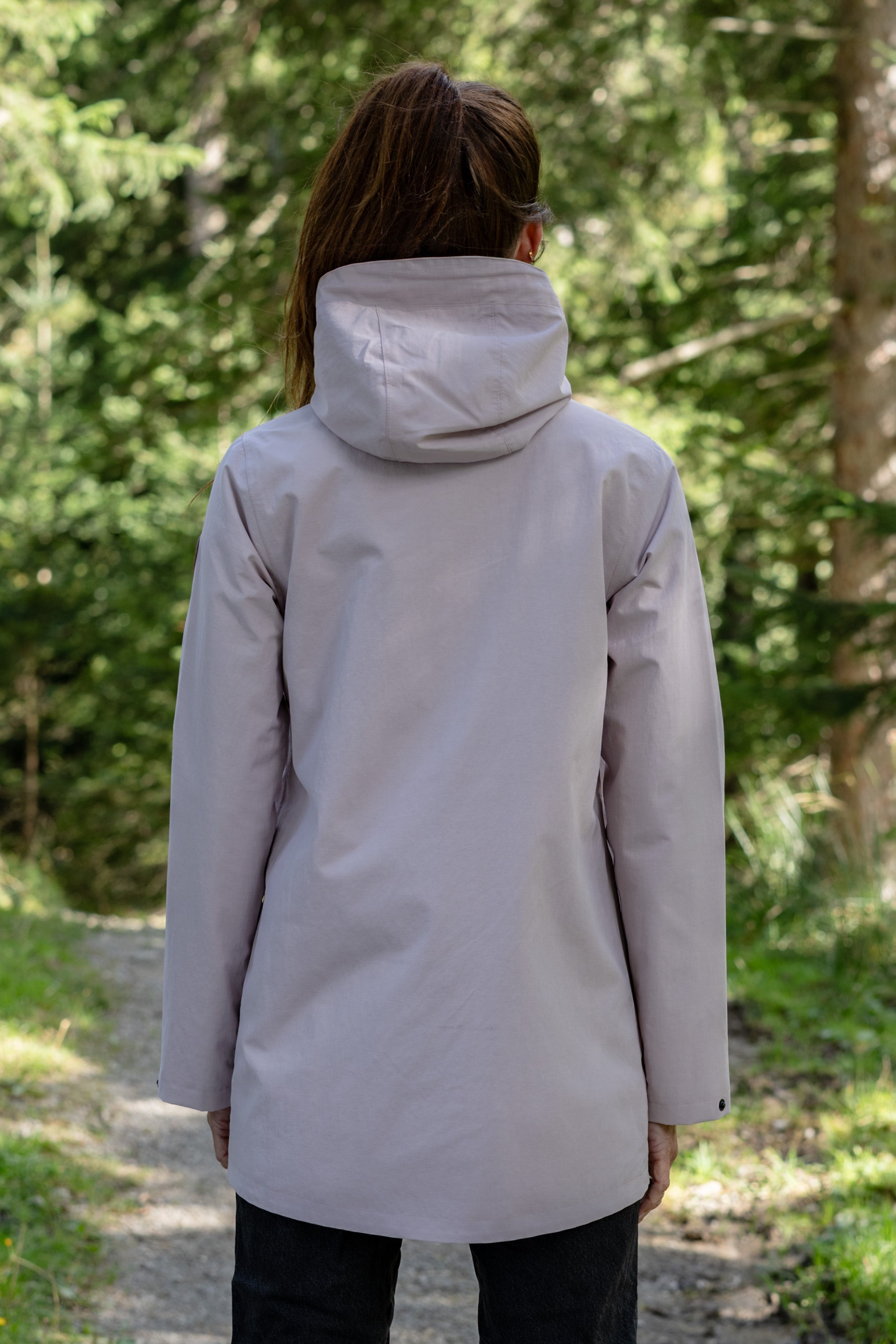 Manteau de pluie pour femme Siti violet ice