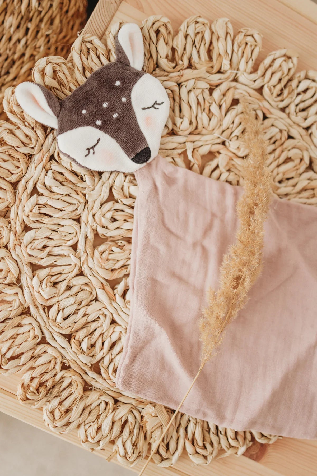 Cuddle cloth fawn pink (GOTS)