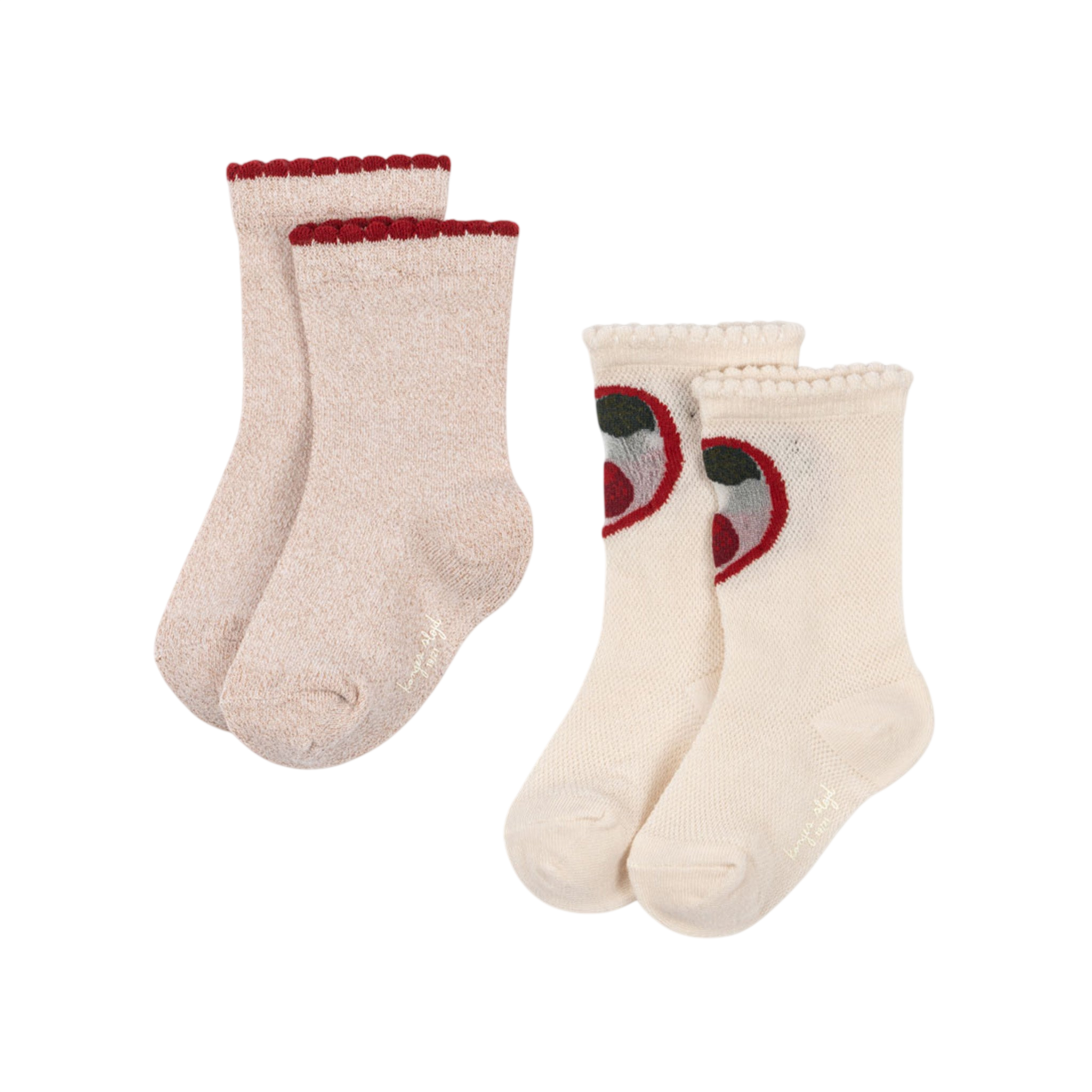 2 PACK CHAUSSETTES CHERRY ROSE CHERRY ROSE