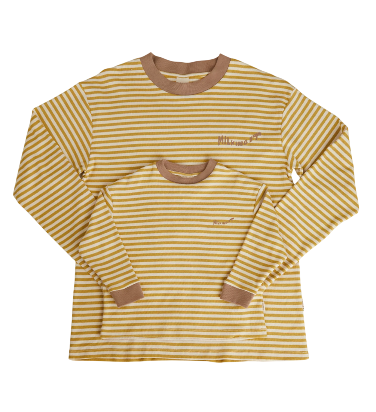 T-shirt à manches longues Jamie Honey Stripe