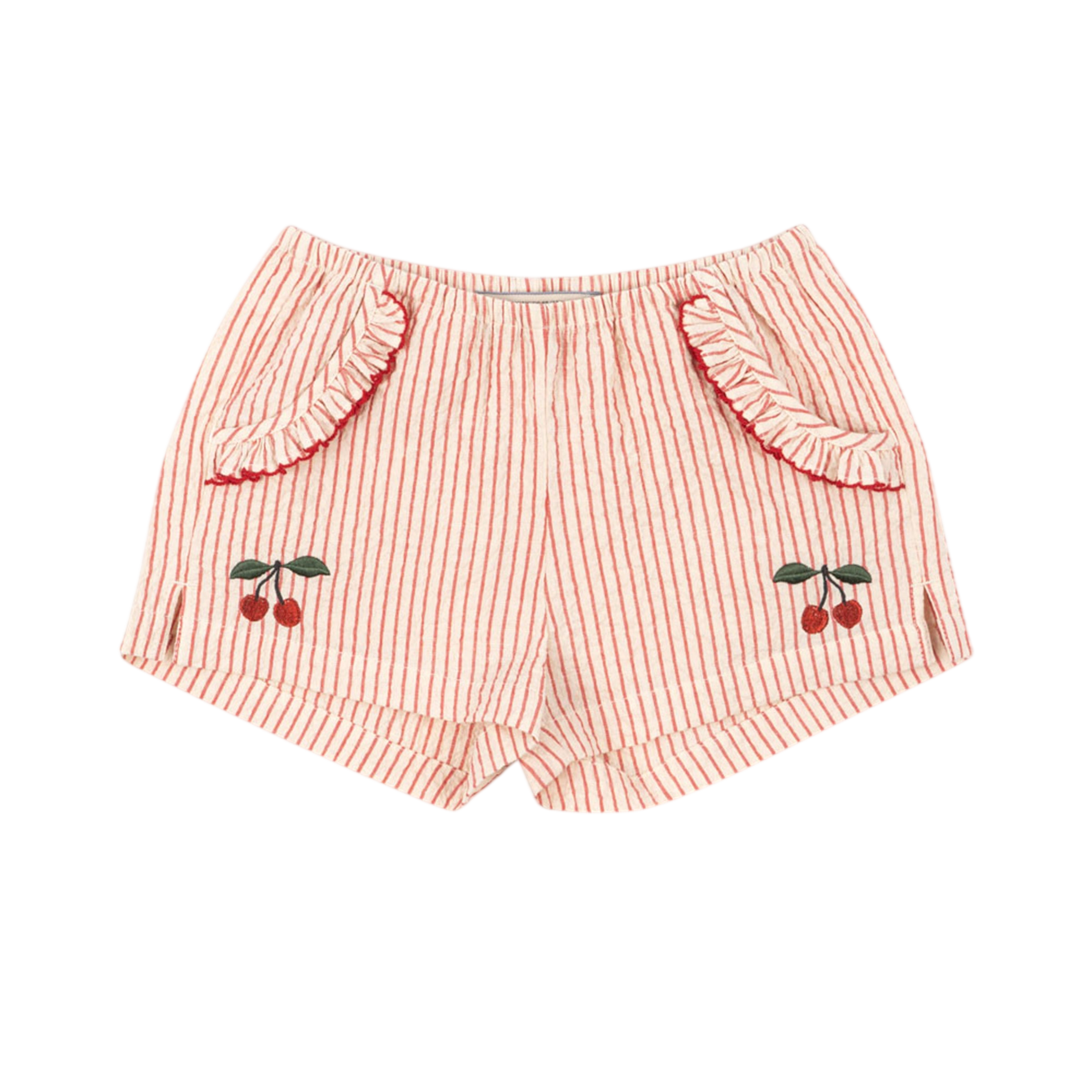 Ellie Frill Amour Stripe shorts