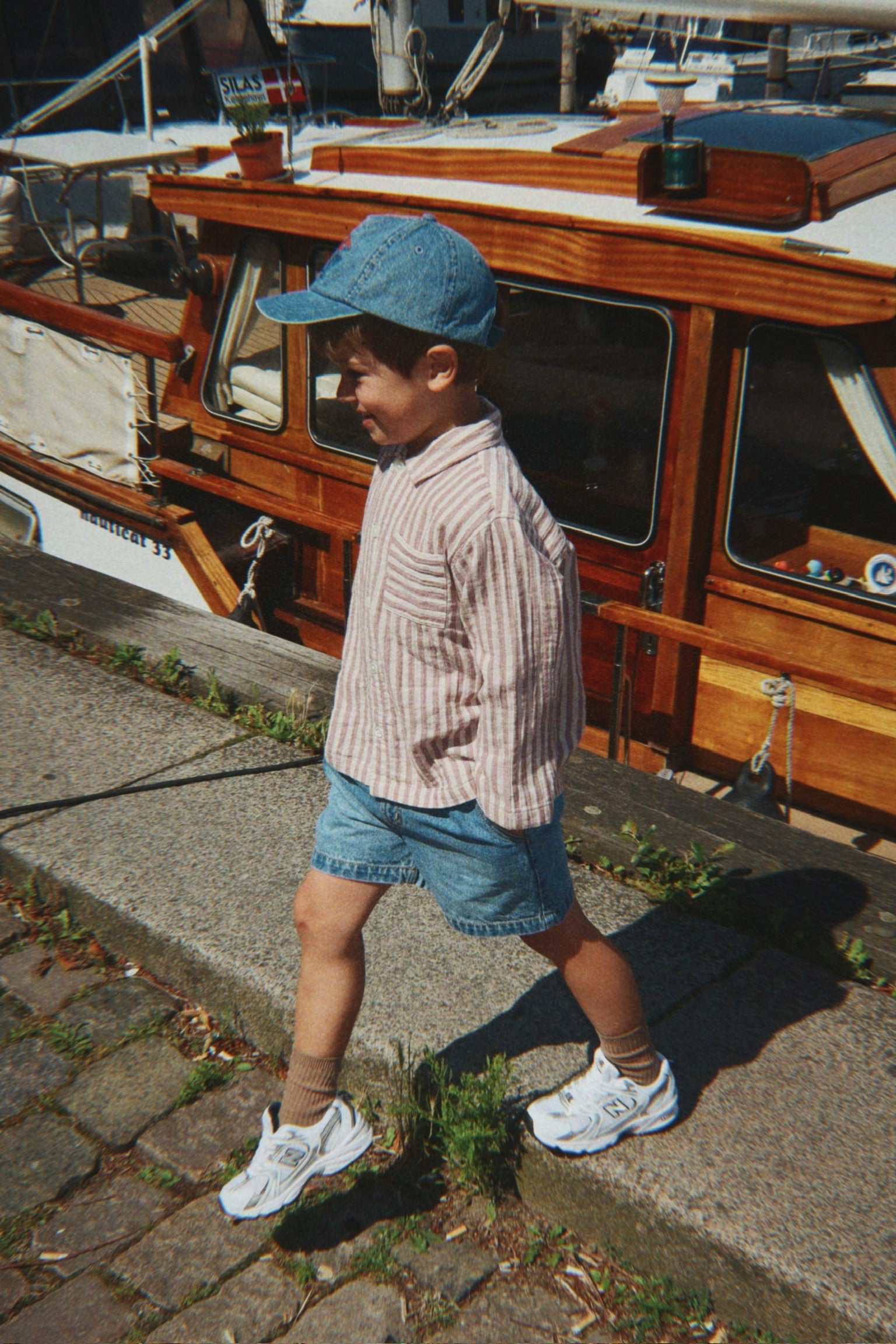 MAGOT DENIM SHORTS GOTS DENIM BLUE