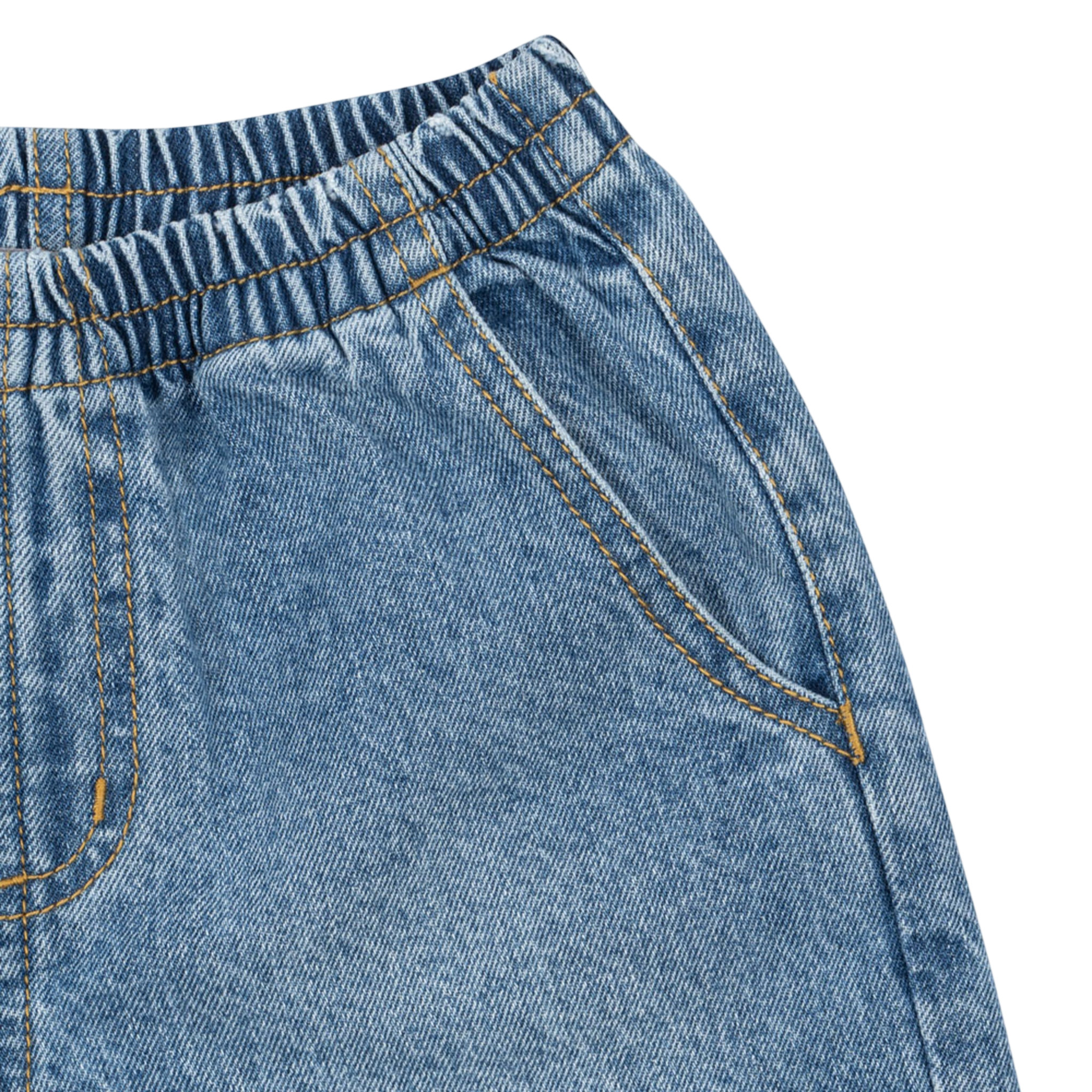MAGOT DENIM SHORTS GOTS DENIM BLUE