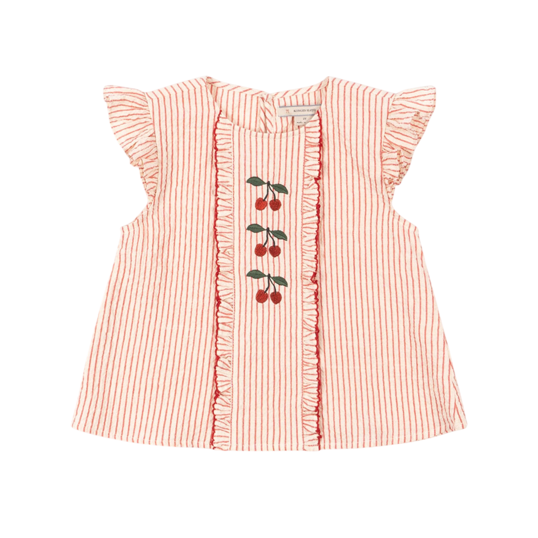 Top Ellie Frill Amour Stripe