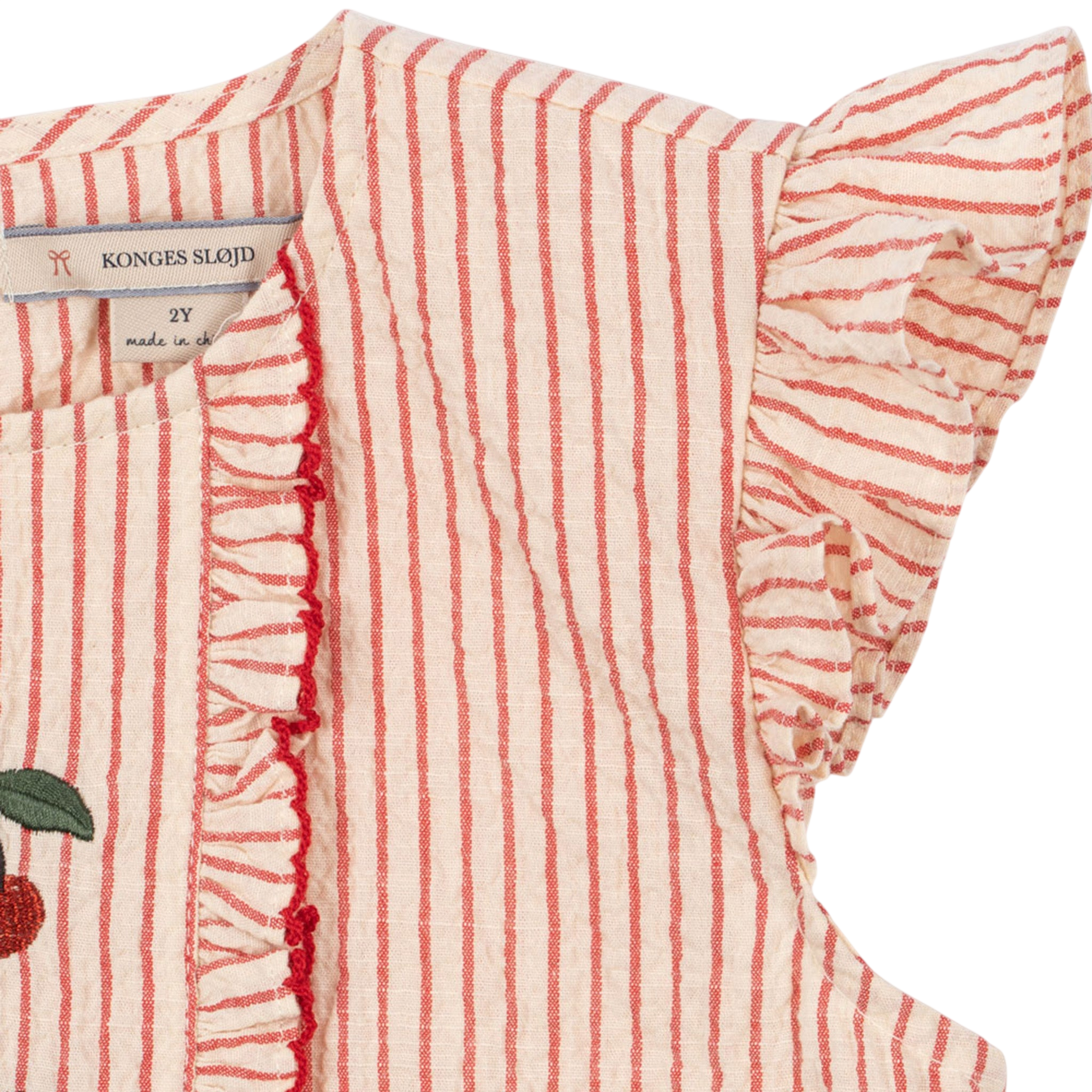 Top Ellie Frill Amour Stripe