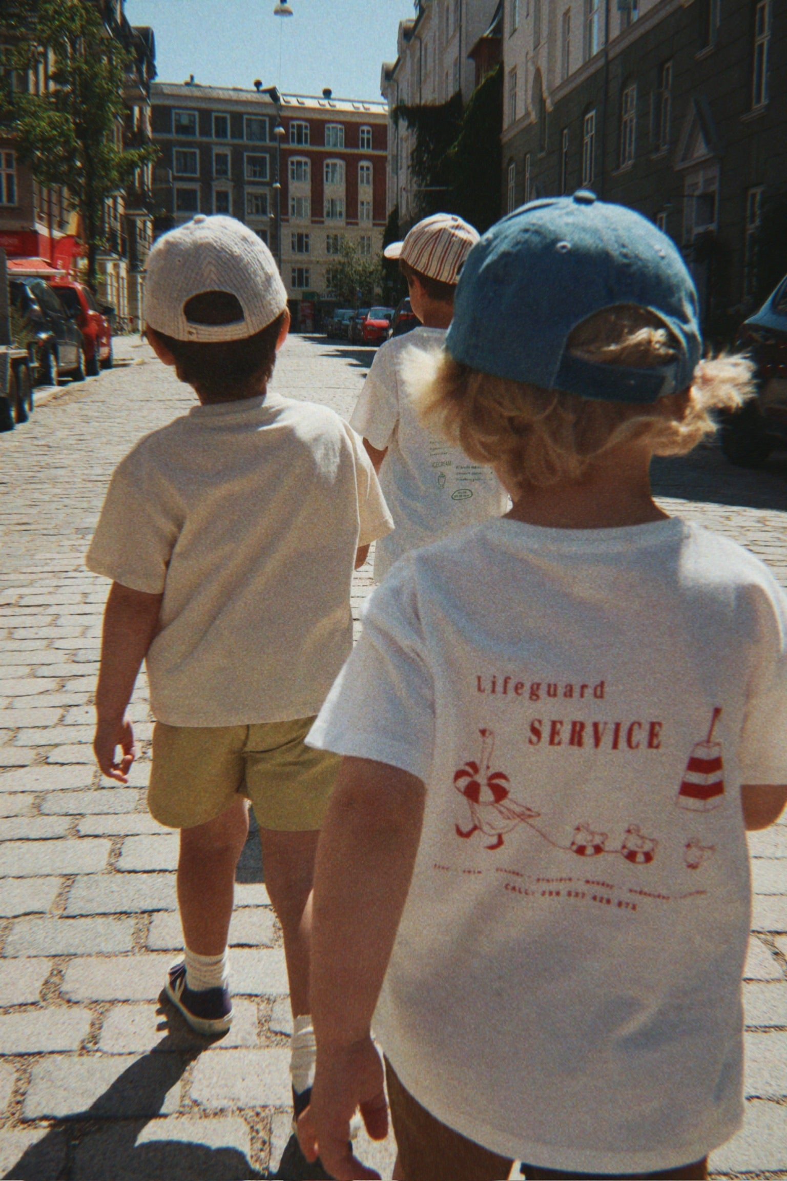 T-Shirt Era Off White Lifeguard Service