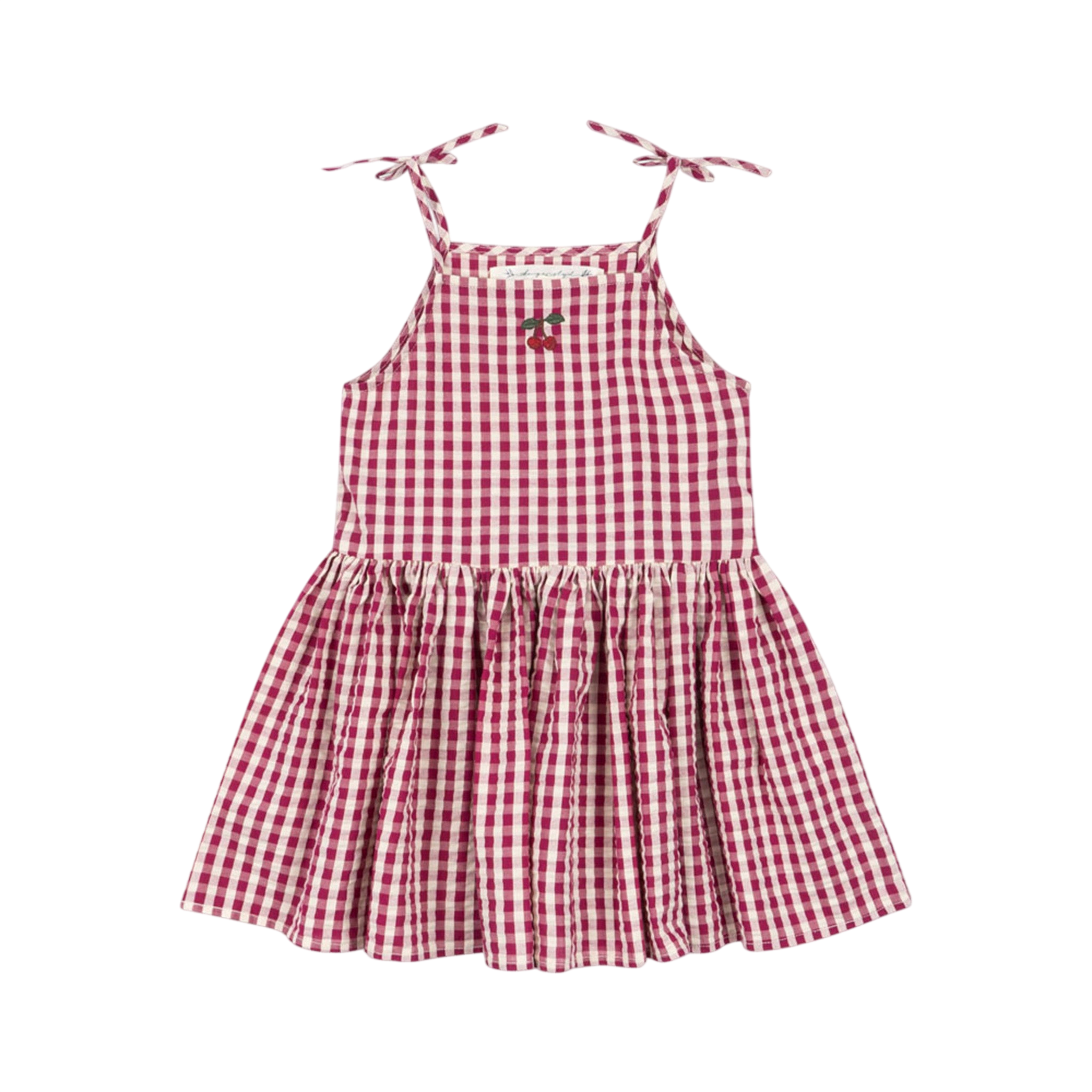 Dress Isotta Rasperry Check