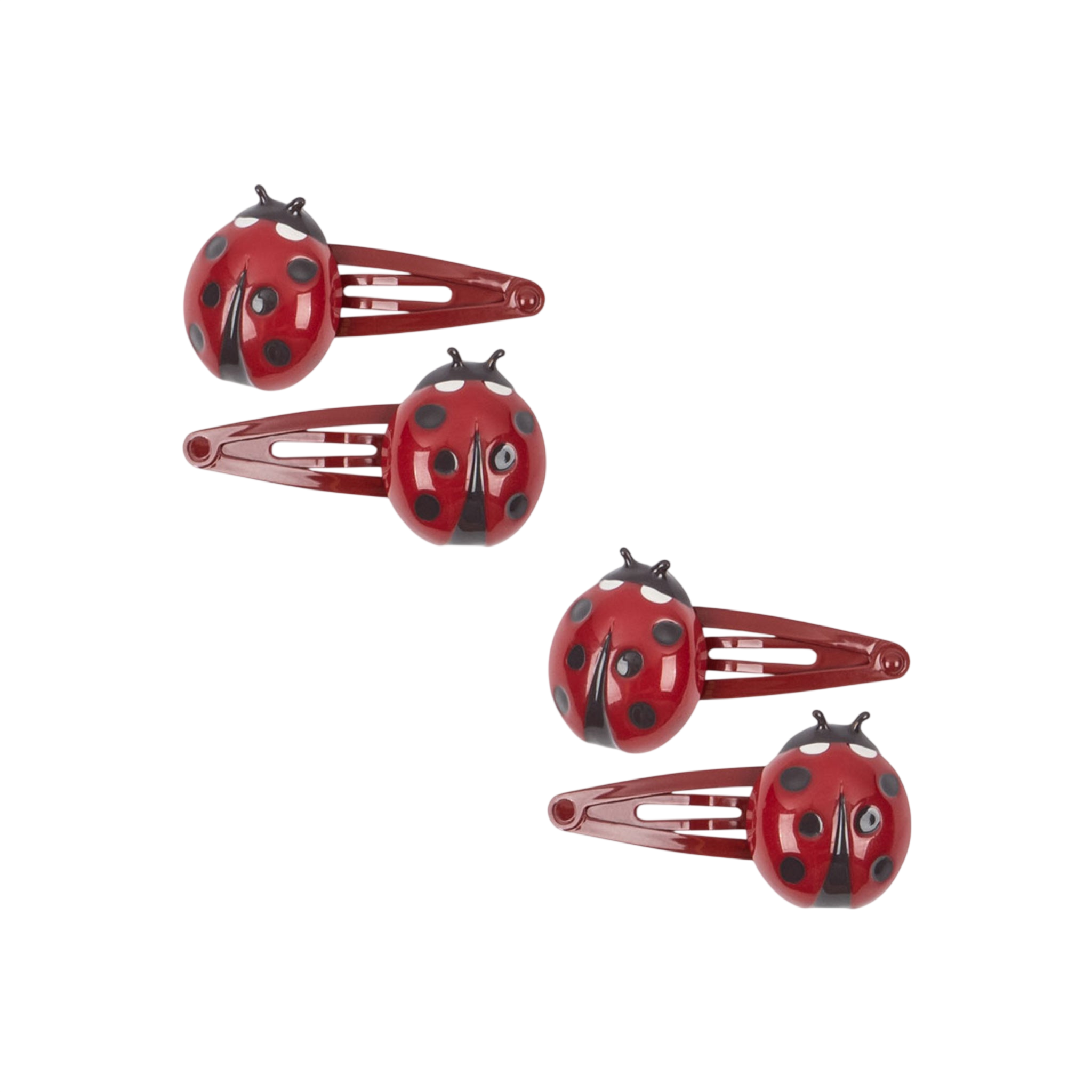 LADYBUG 4 PACK HAIR CLIPS LADYBUG
