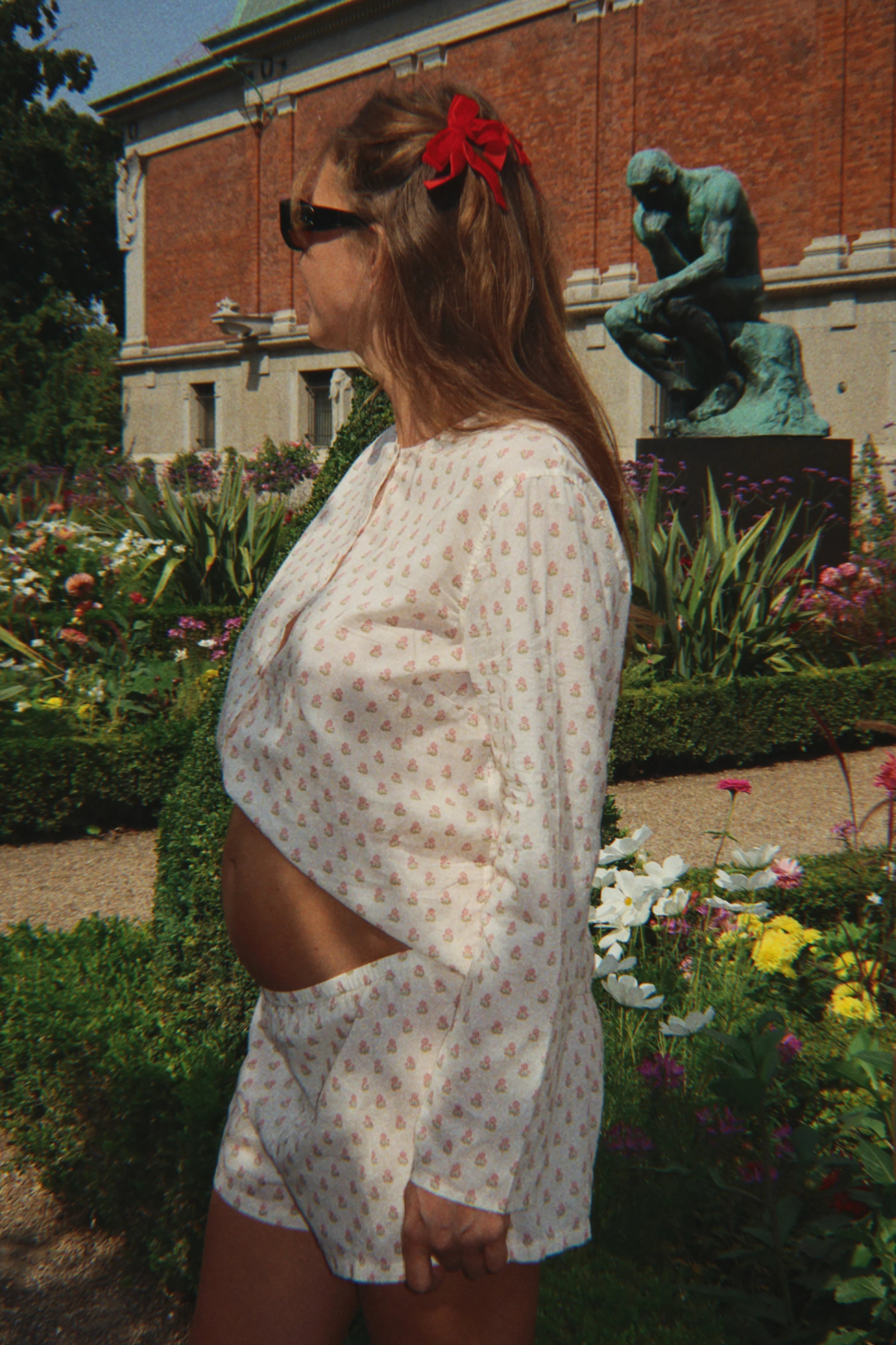 Adult Bluse Pacey Mommy Carta Fiori