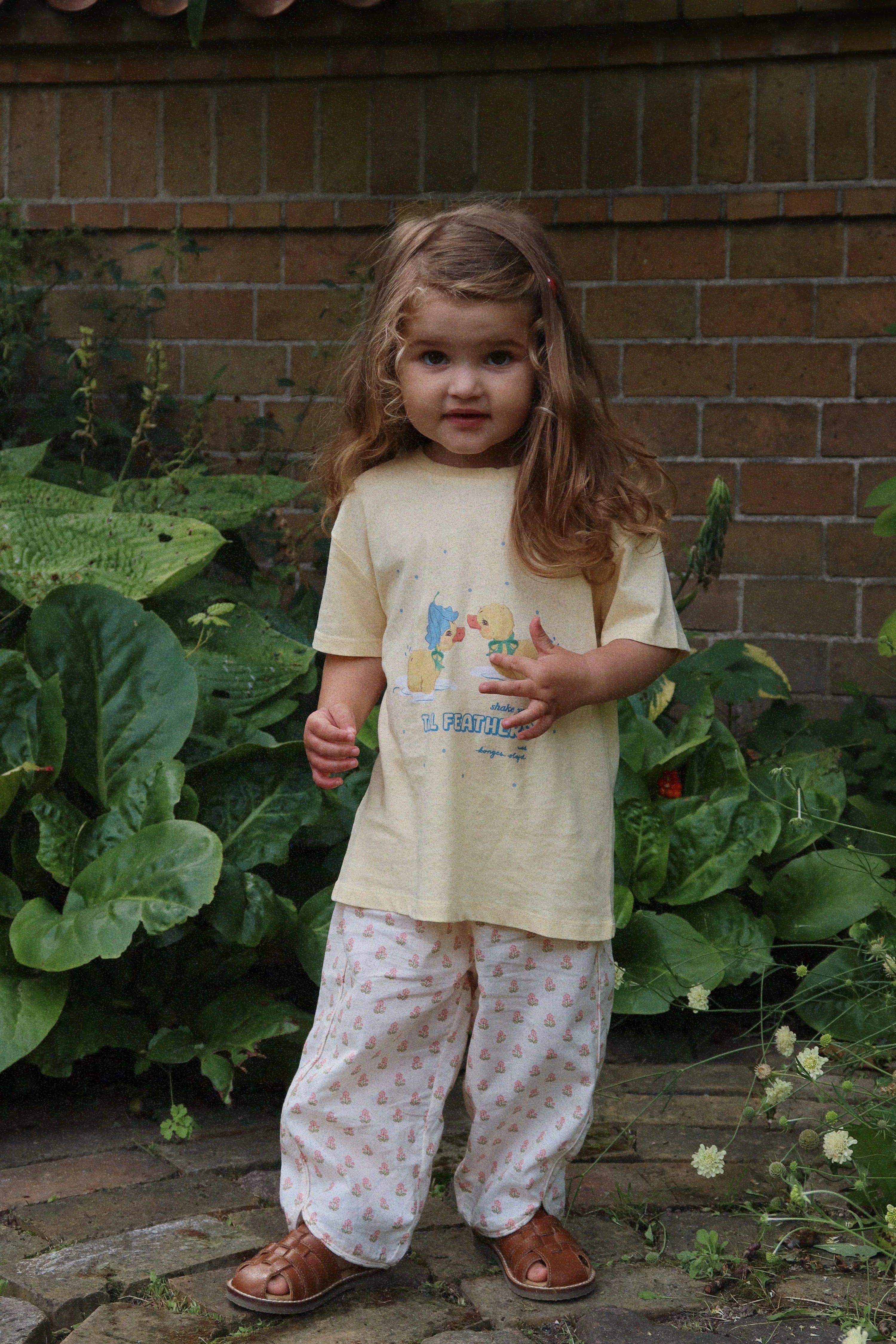 PACEY PANTS GOTS CARTA FIORI