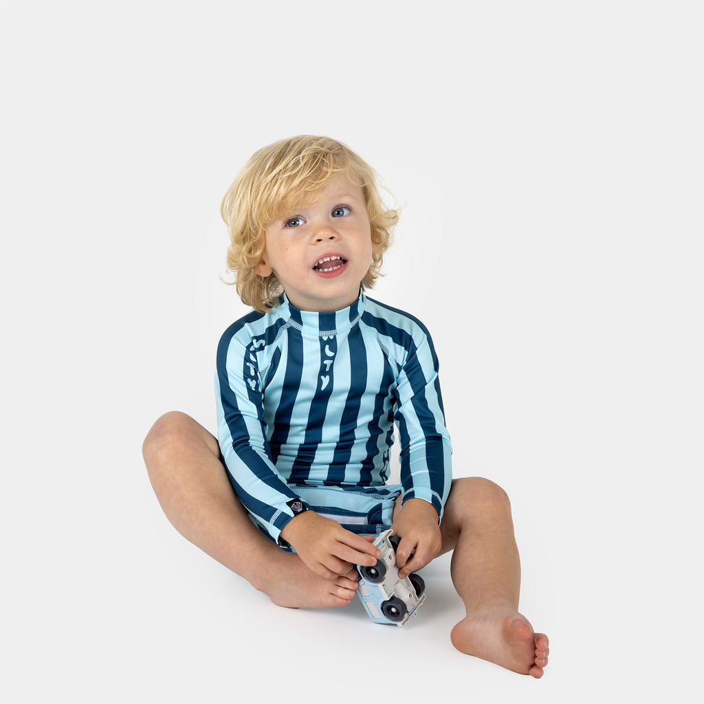 Baby swimsuit UPF 50+ Salty Stripes