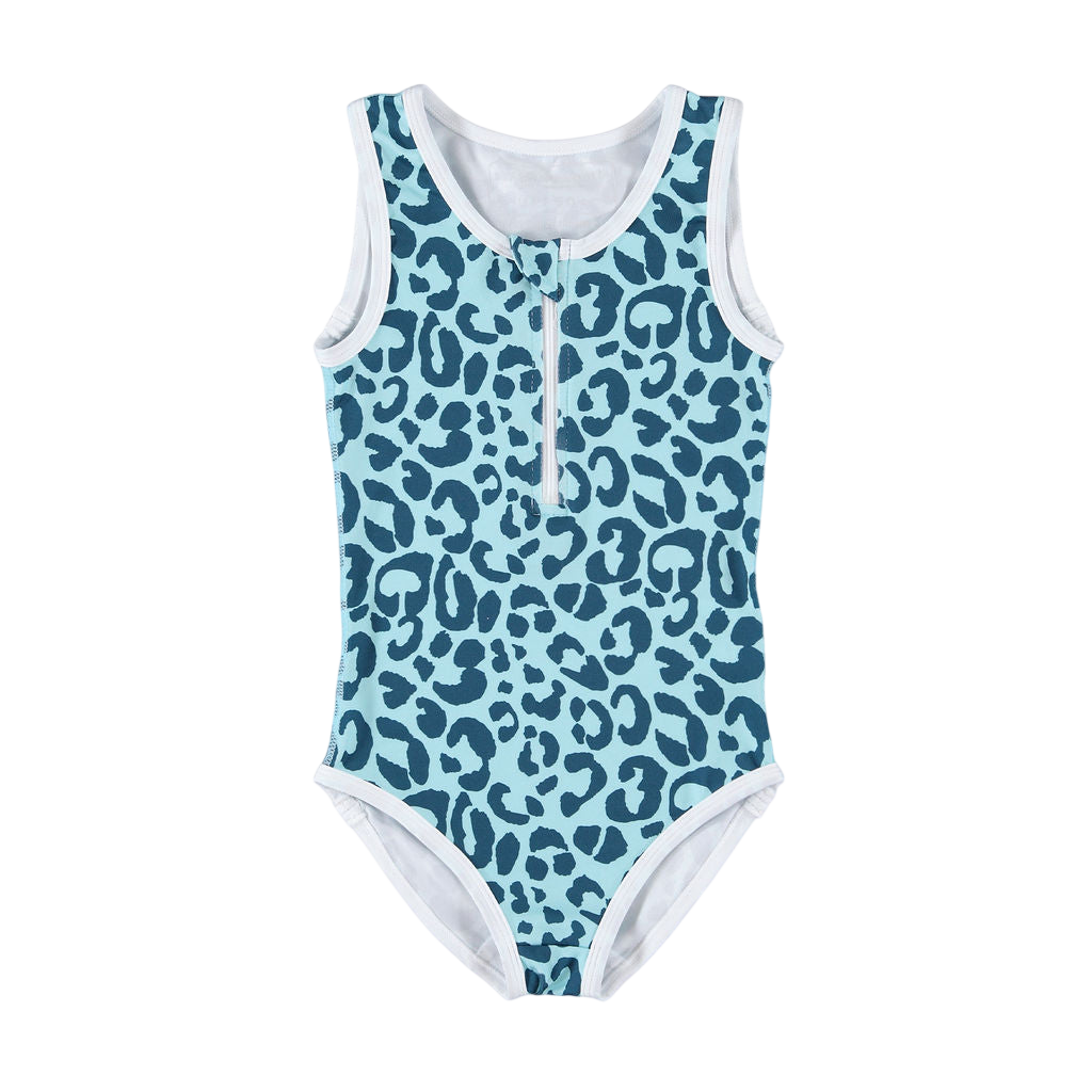 UV50+ OCEAN LEOPARD SWIMSUIT