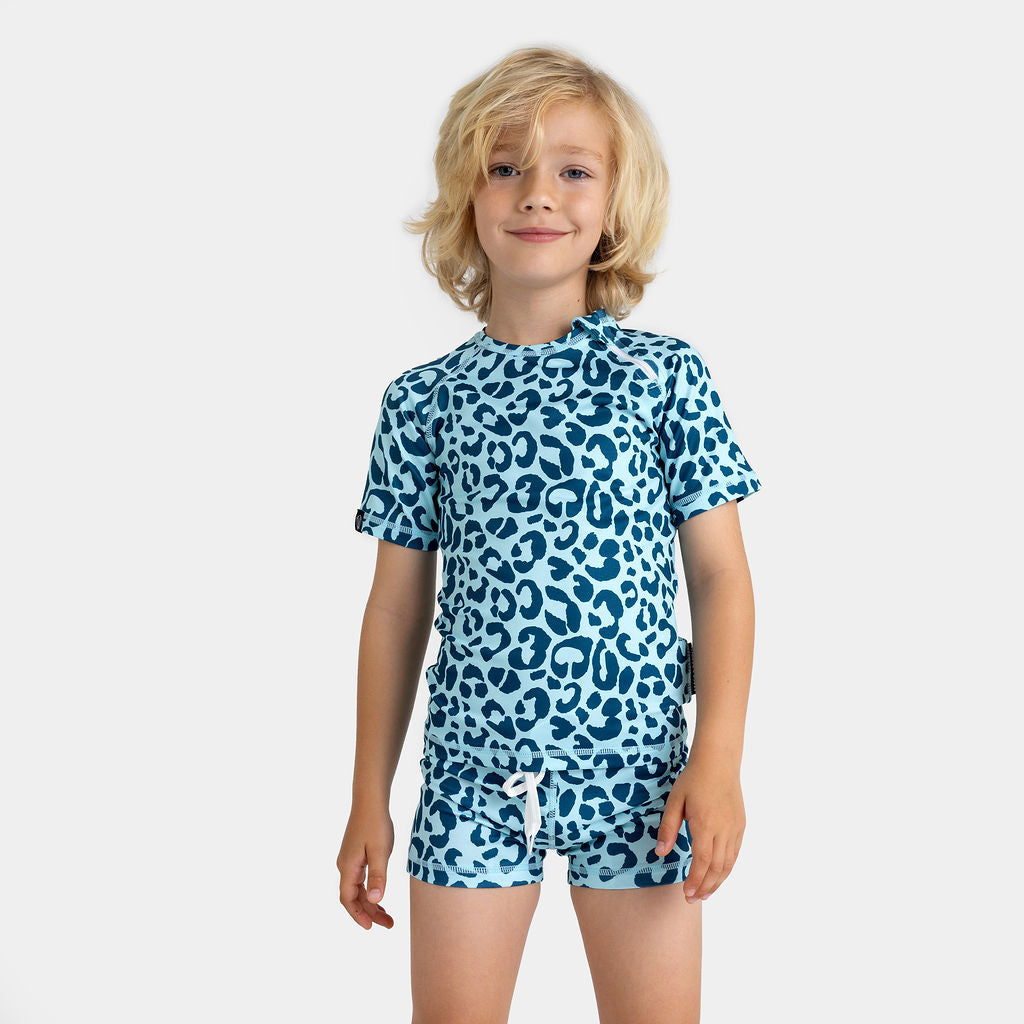 UV50+ OCEAN LEOPARD TEE