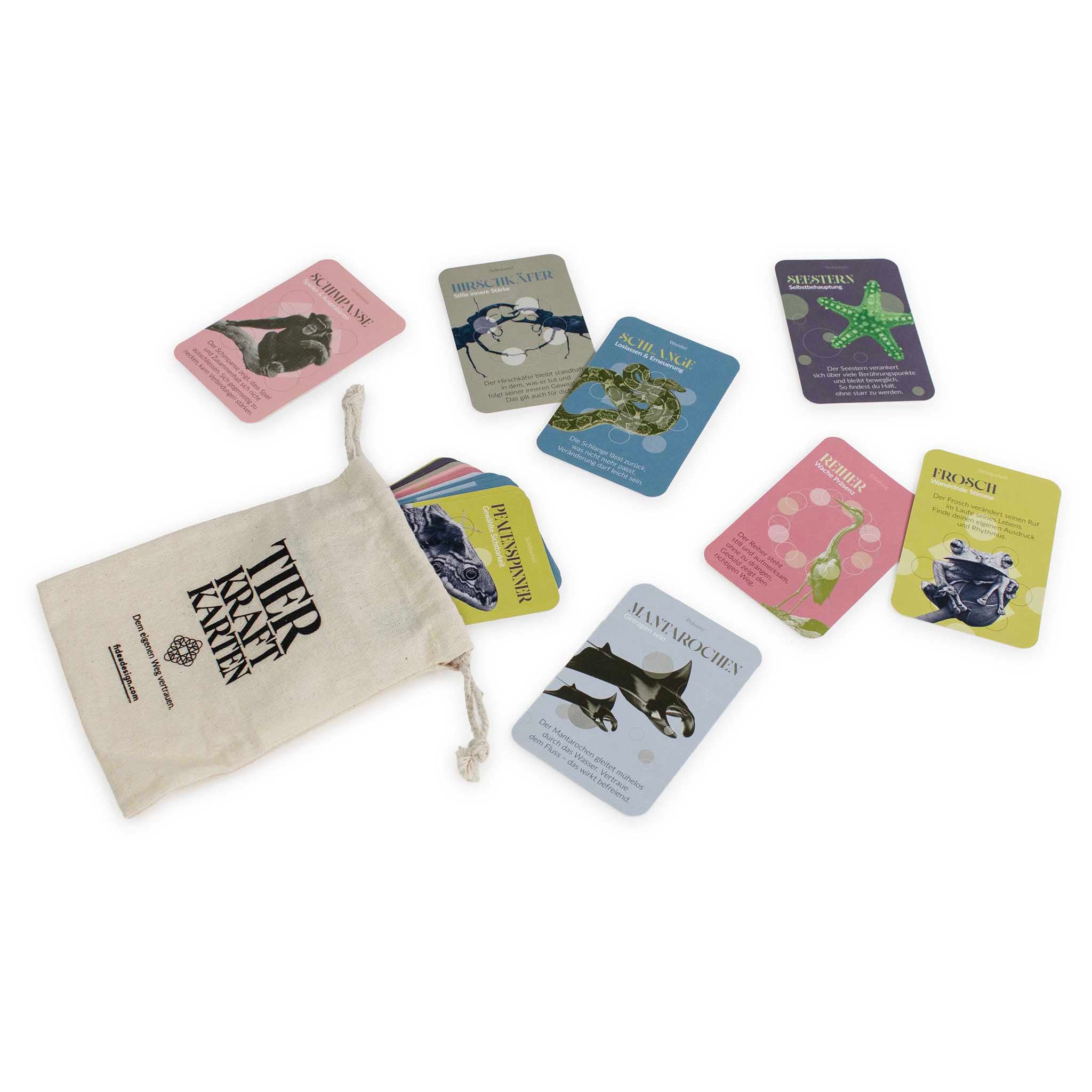 Cartes de pouvoir animal