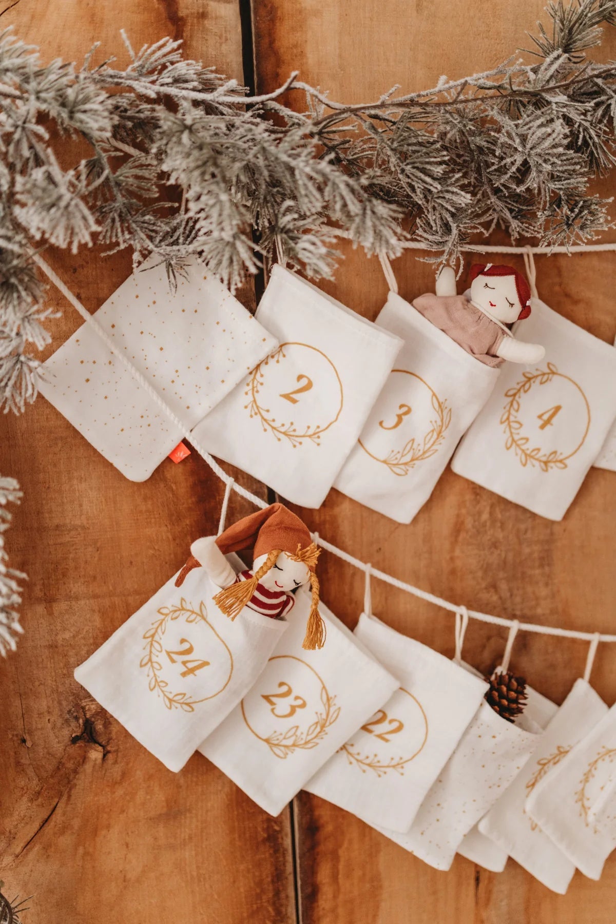 Advent calendar hanger Sparkling