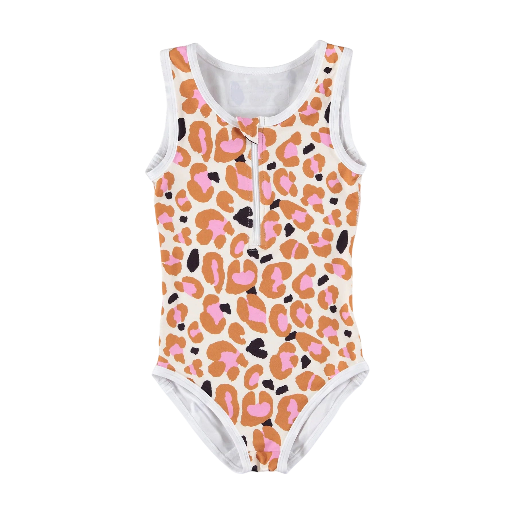 UV50+ CANDY LEOPARD SWIMSUIT