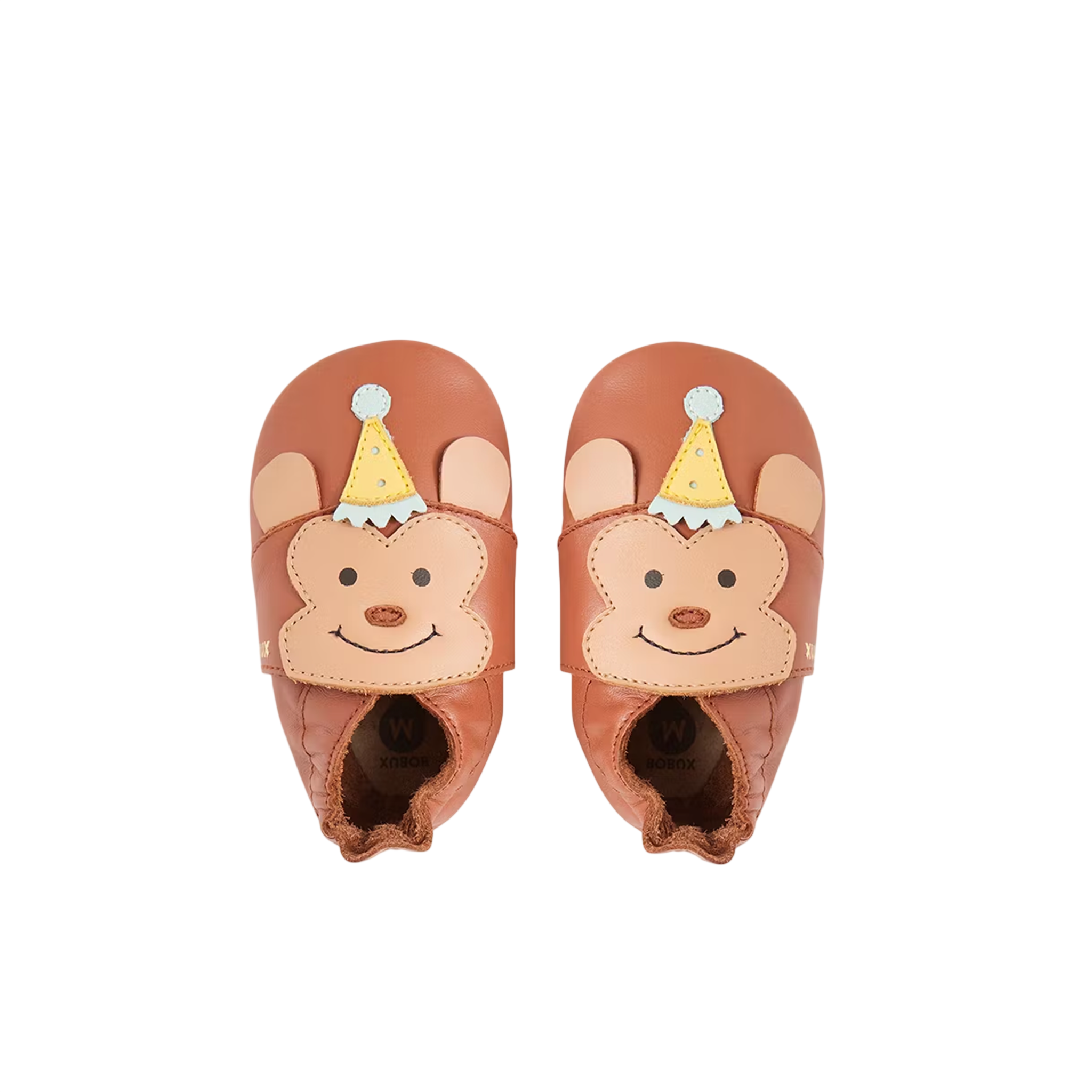 Bobux Cheeky Monkey Mocha+Beige