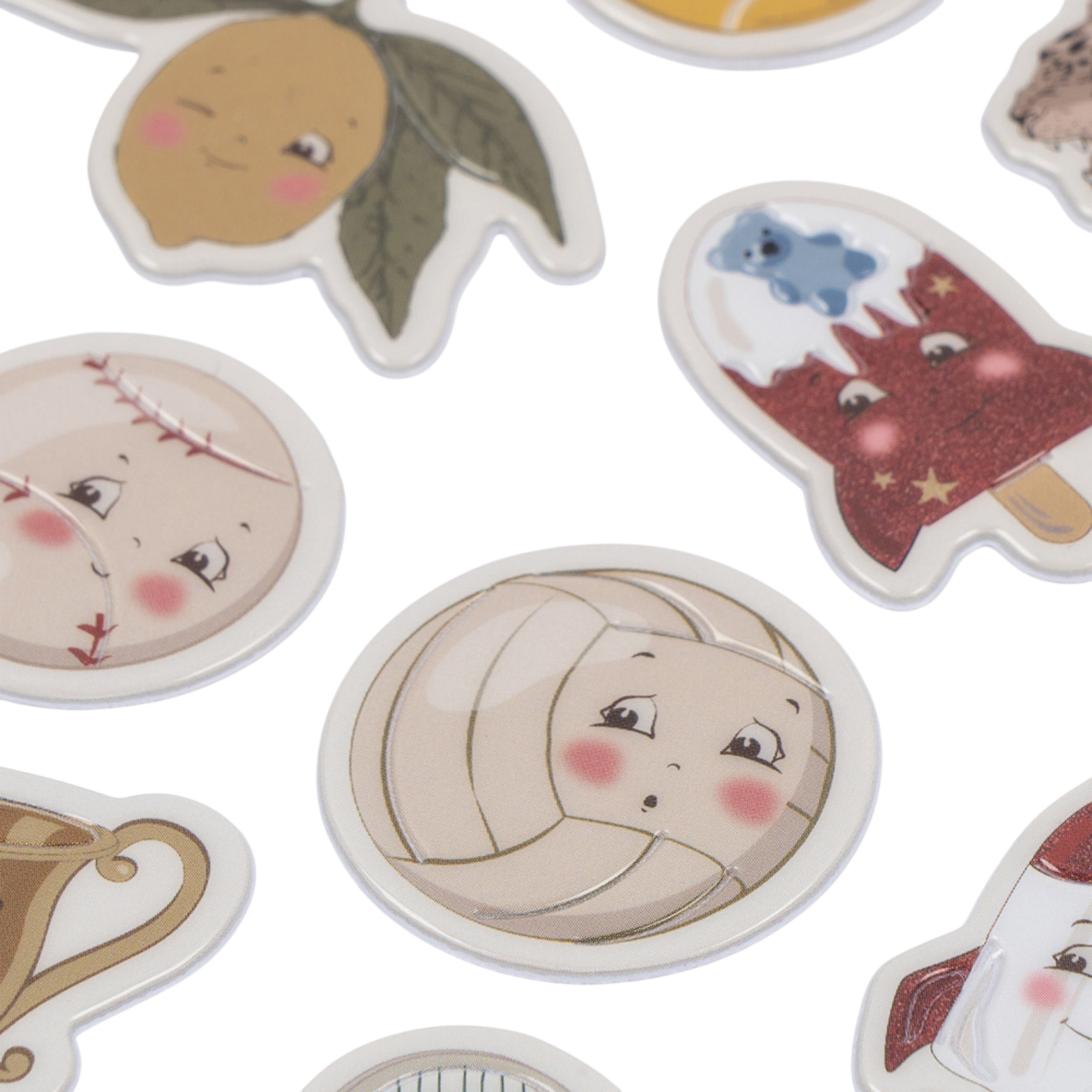 STICKERS PELUCHEUX ANIMAUX