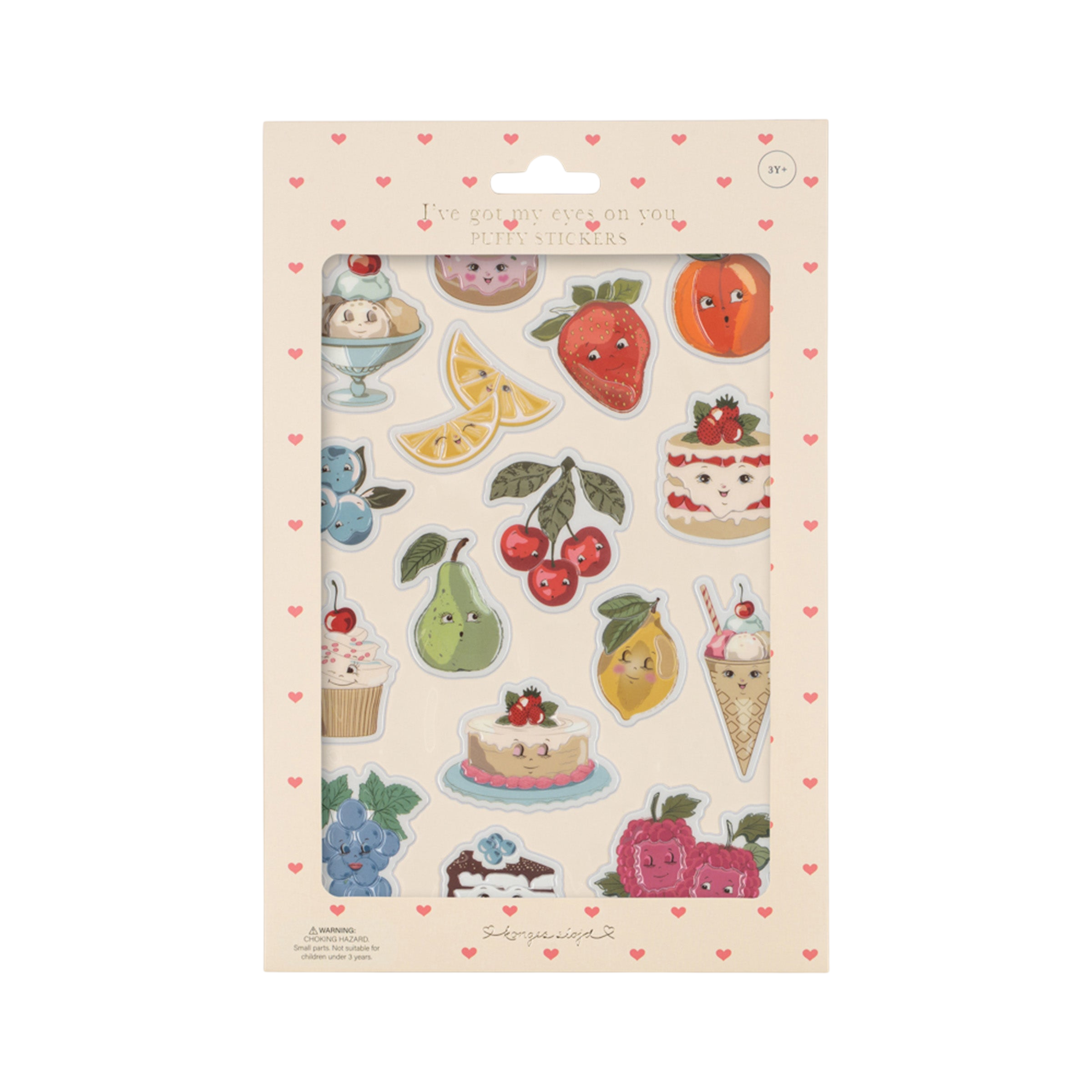 Sticker-Set Puffy Fruity