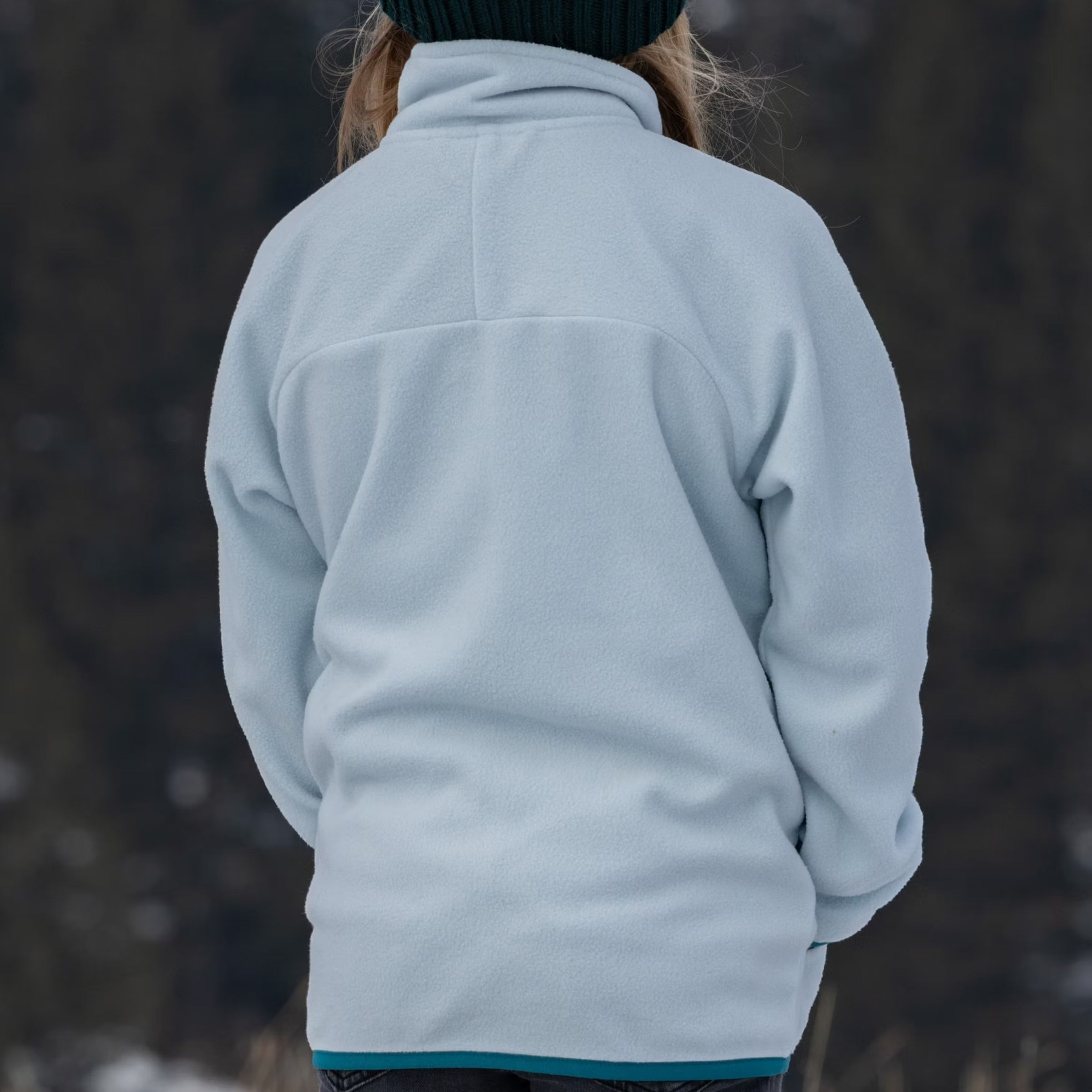 Kinder Fleece Jacke Elisha Ice Water