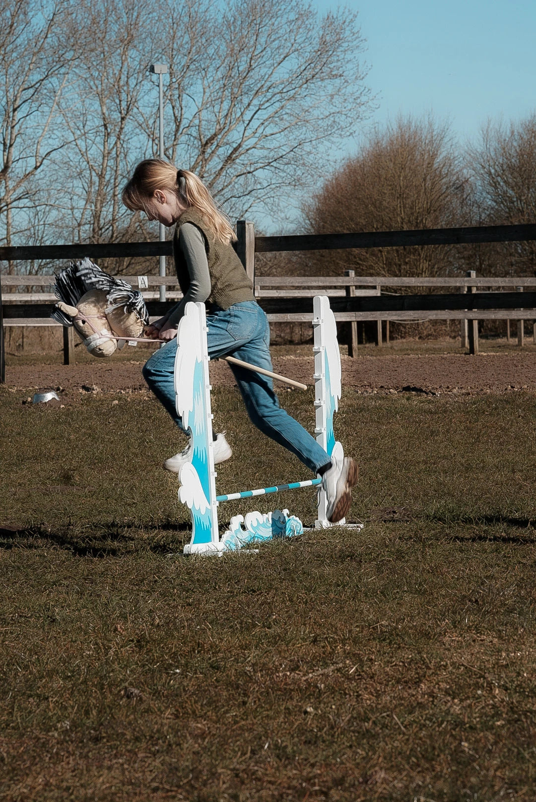 Obstacle Wave pour cheval d'arçons