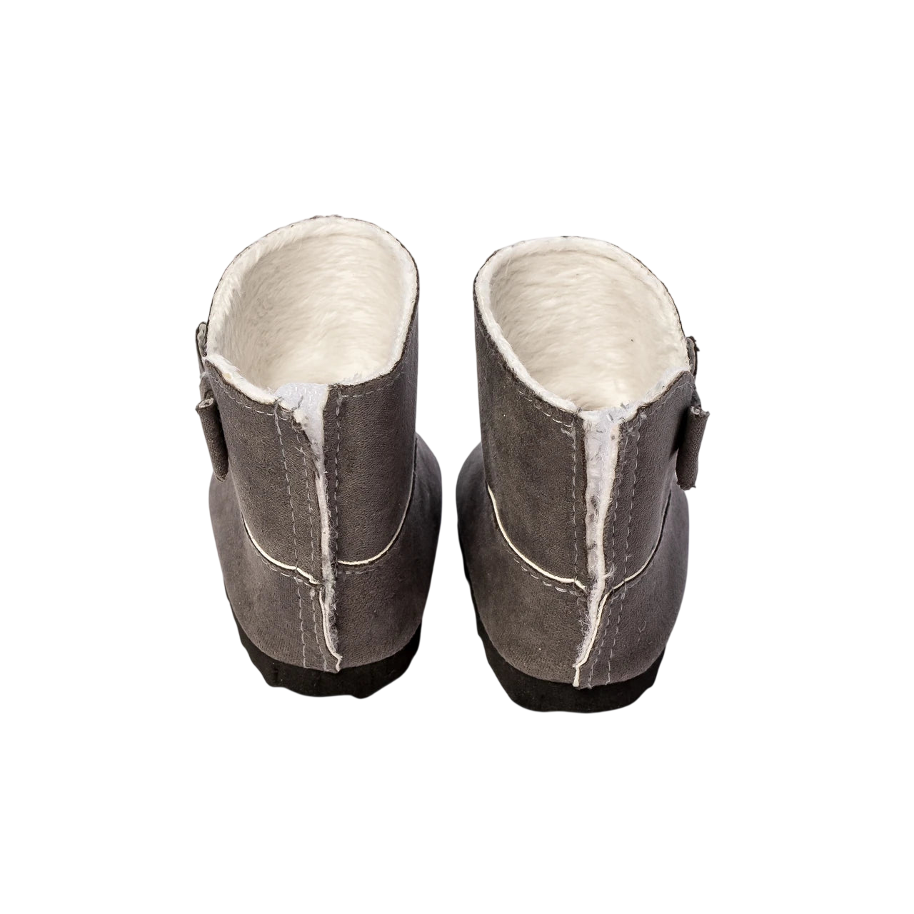 Doll winter boots (40-45 cm) gray