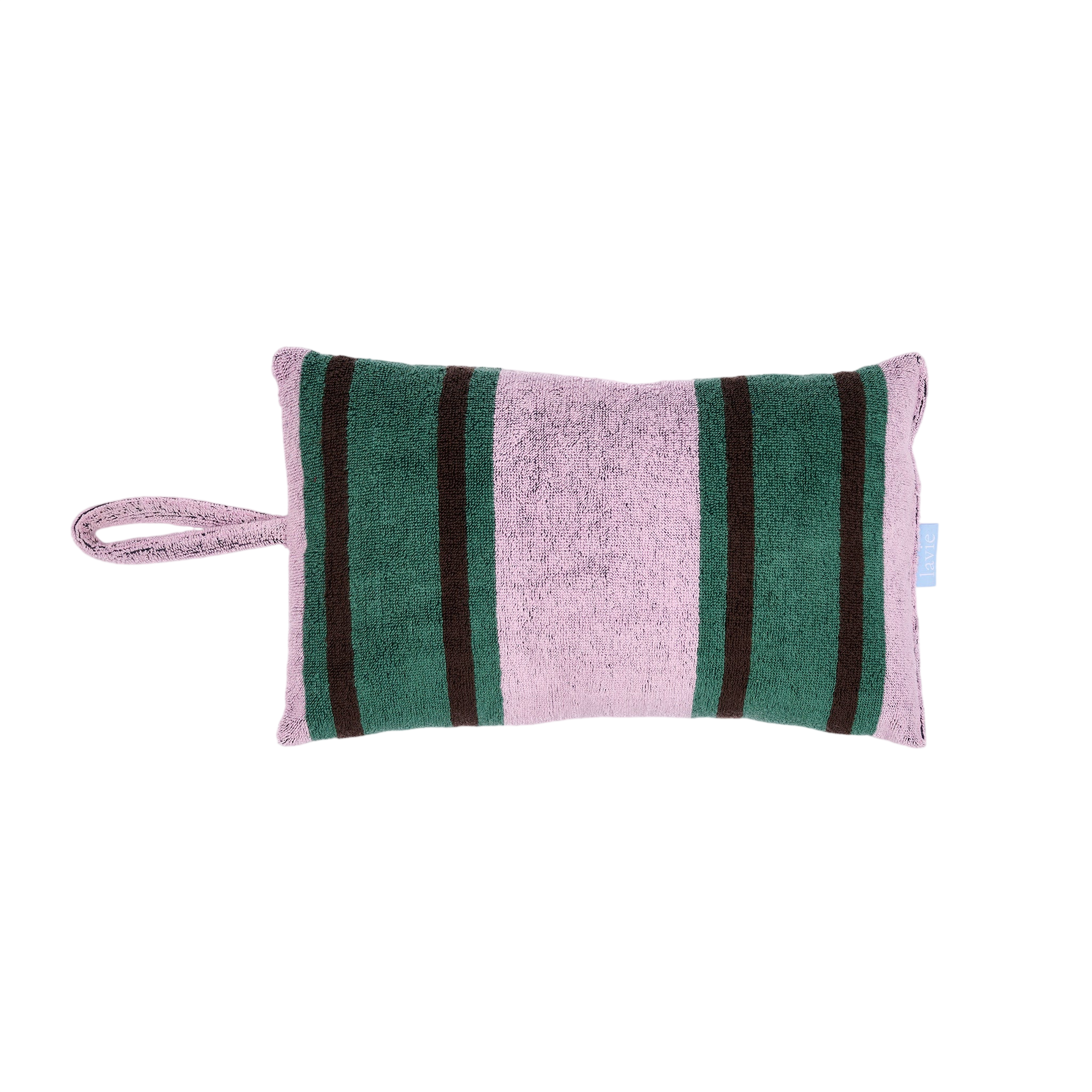 Strandkissen Ada pink/jade/indigo