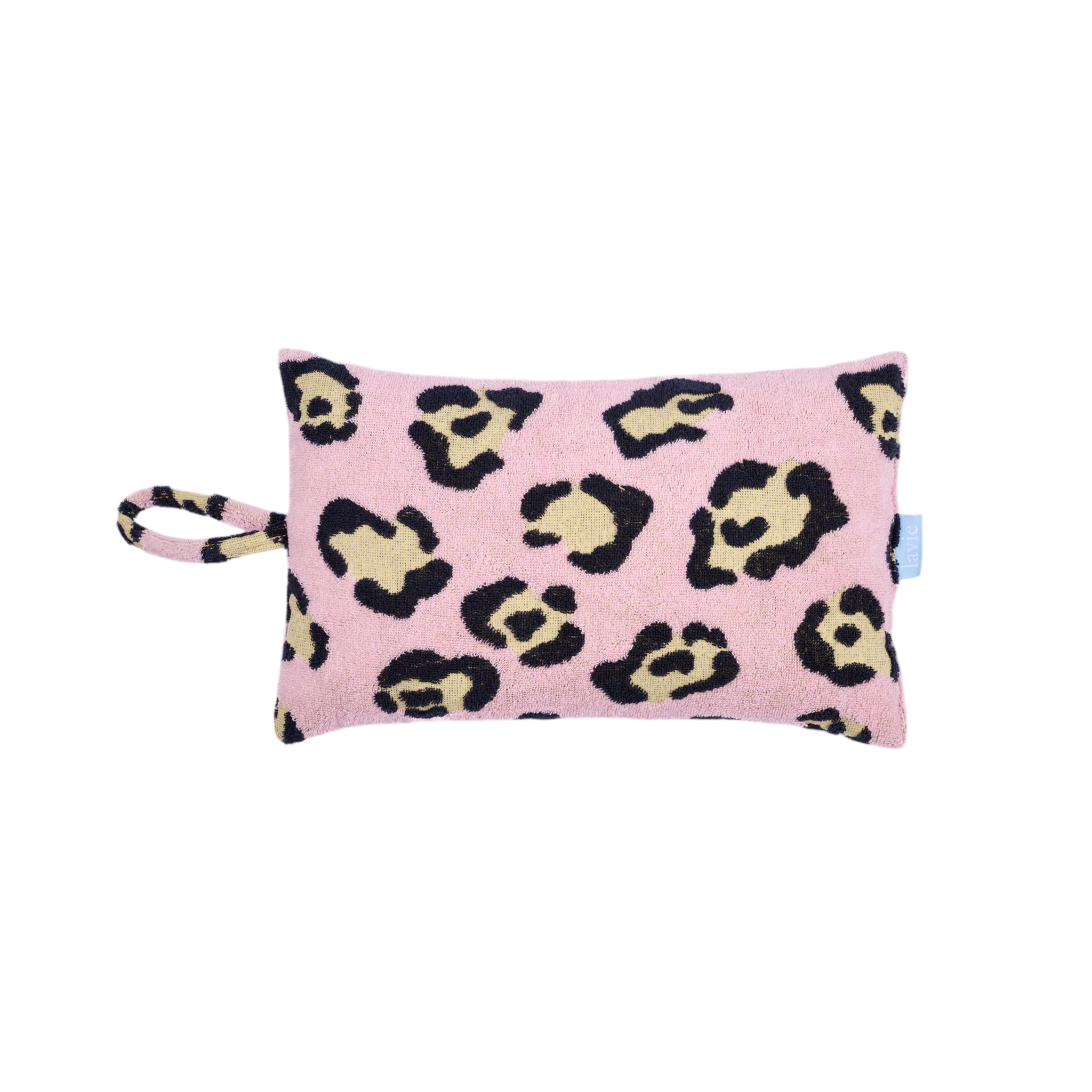 Coussin décoratif Emma lemonade/indigo/pink