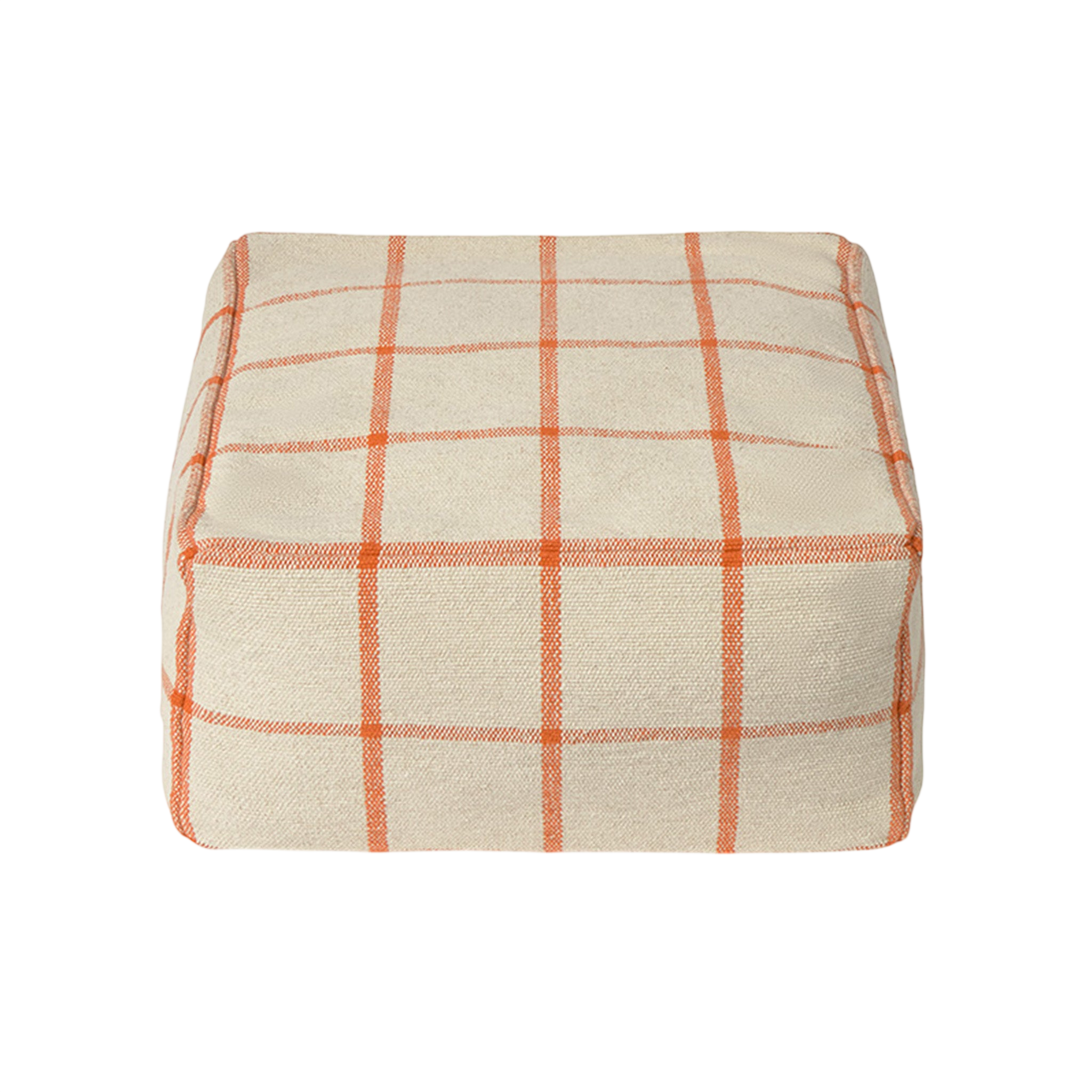 Pouf Geo Block Nature Terrakota