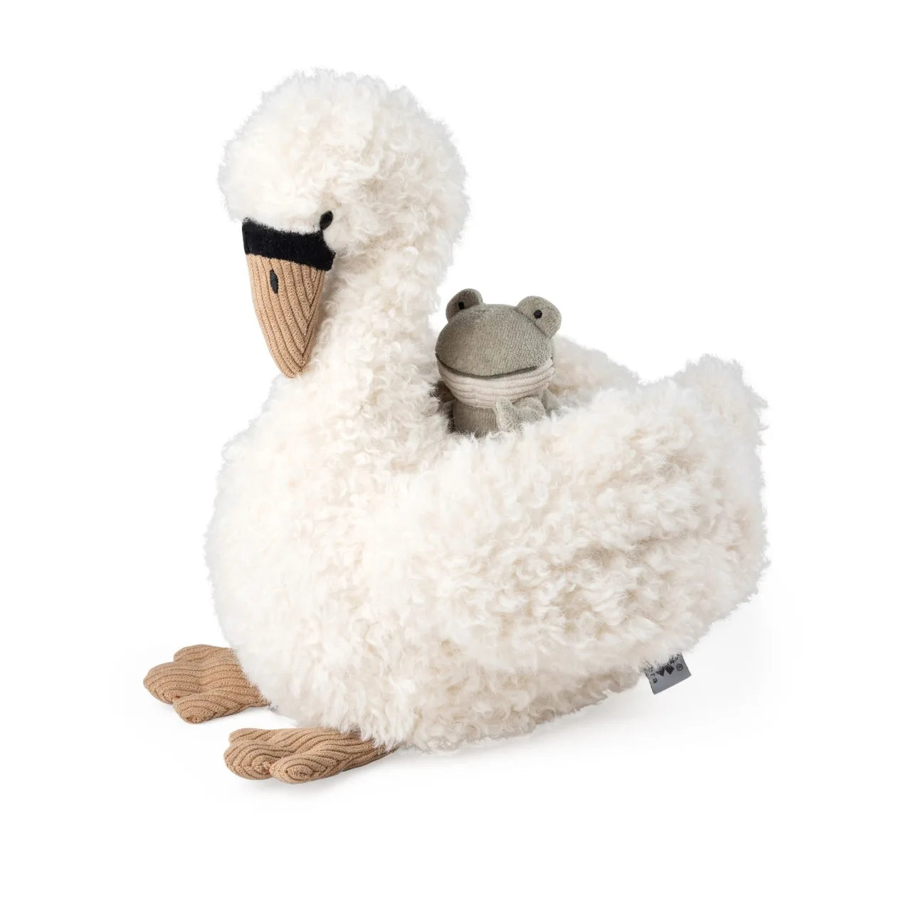 Activity toy, swan beige