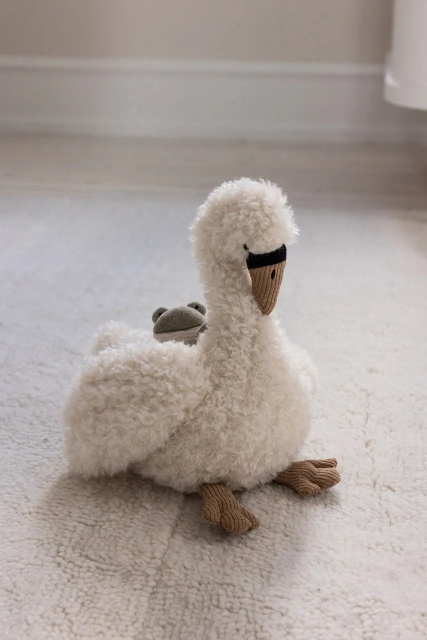 Activity toy, swan beige