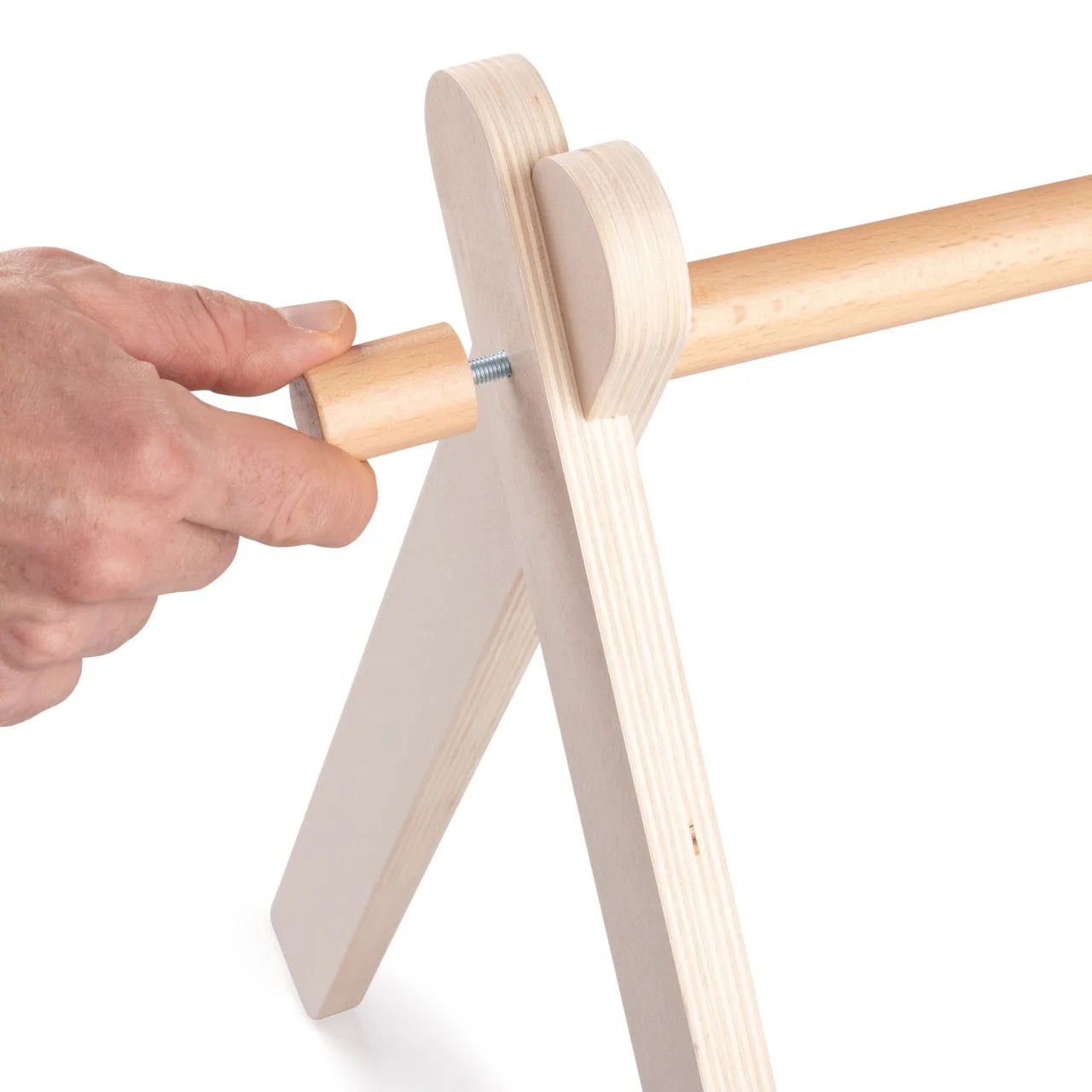 Wooden baby activity stand Wood