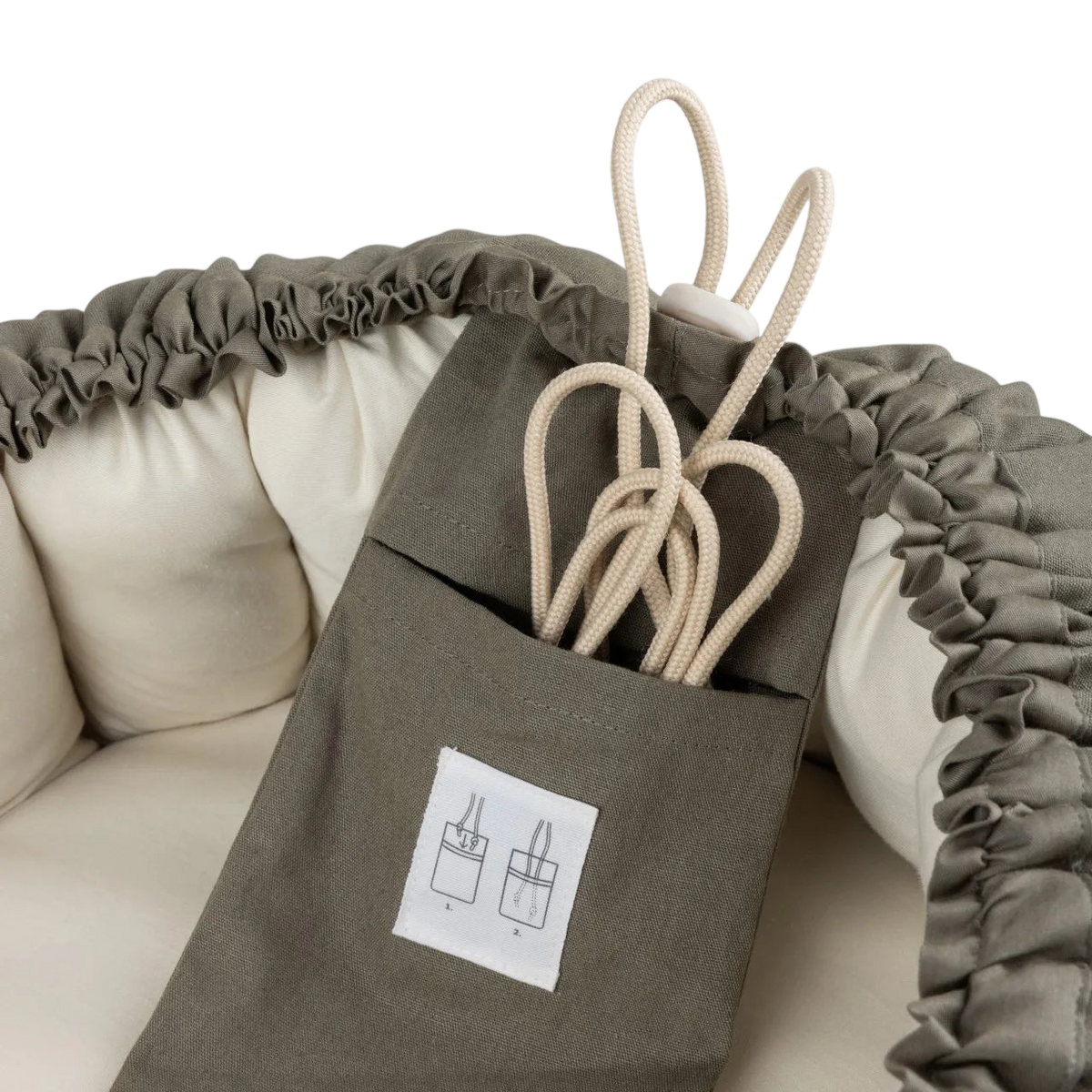Nid pour bébé 3 en 1 Dark Olive