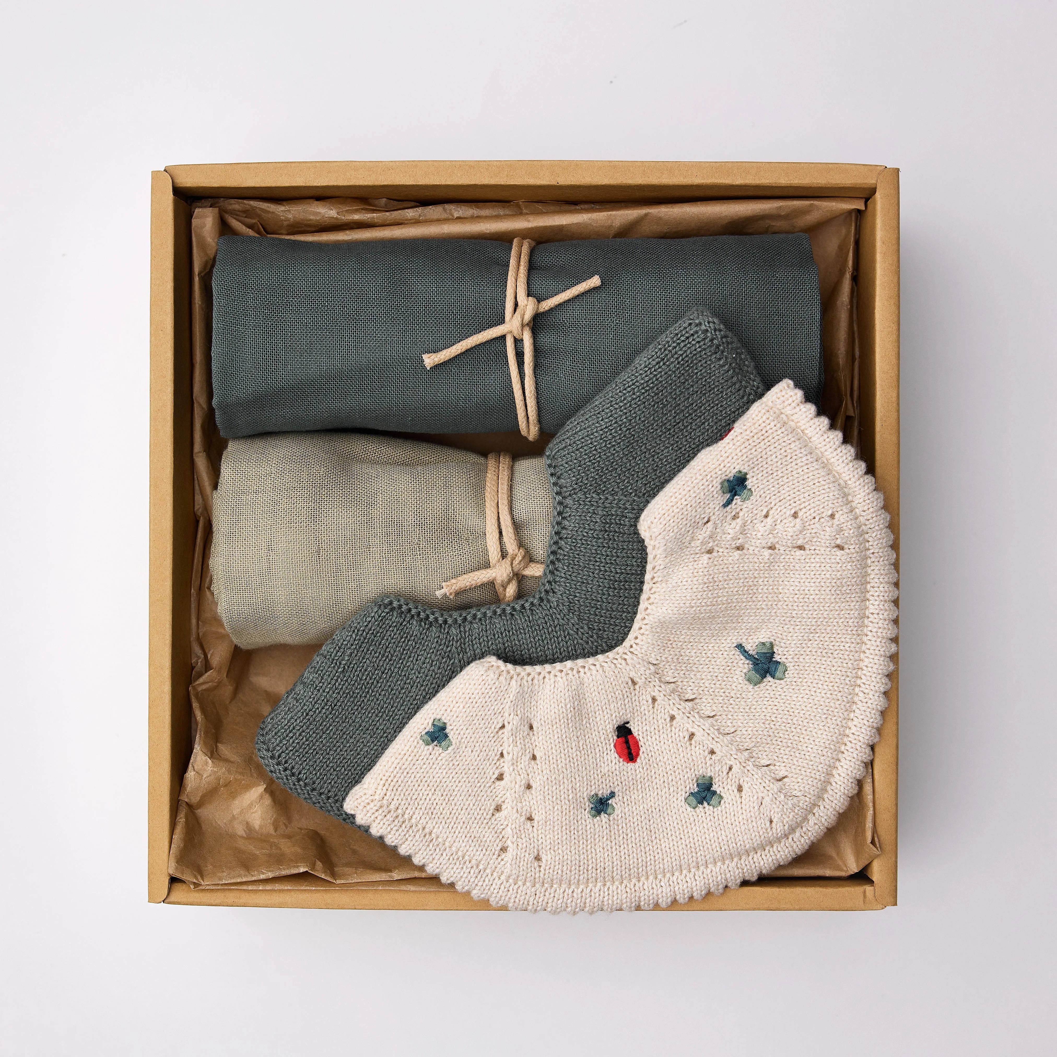 Baby Geburtsgeschenkset Green Clover