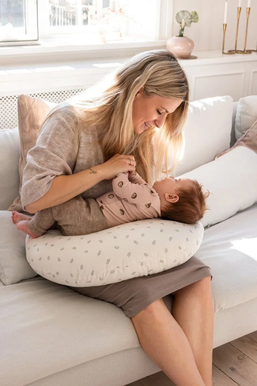 Nursing cushion, organic cotton Sophora Leaves